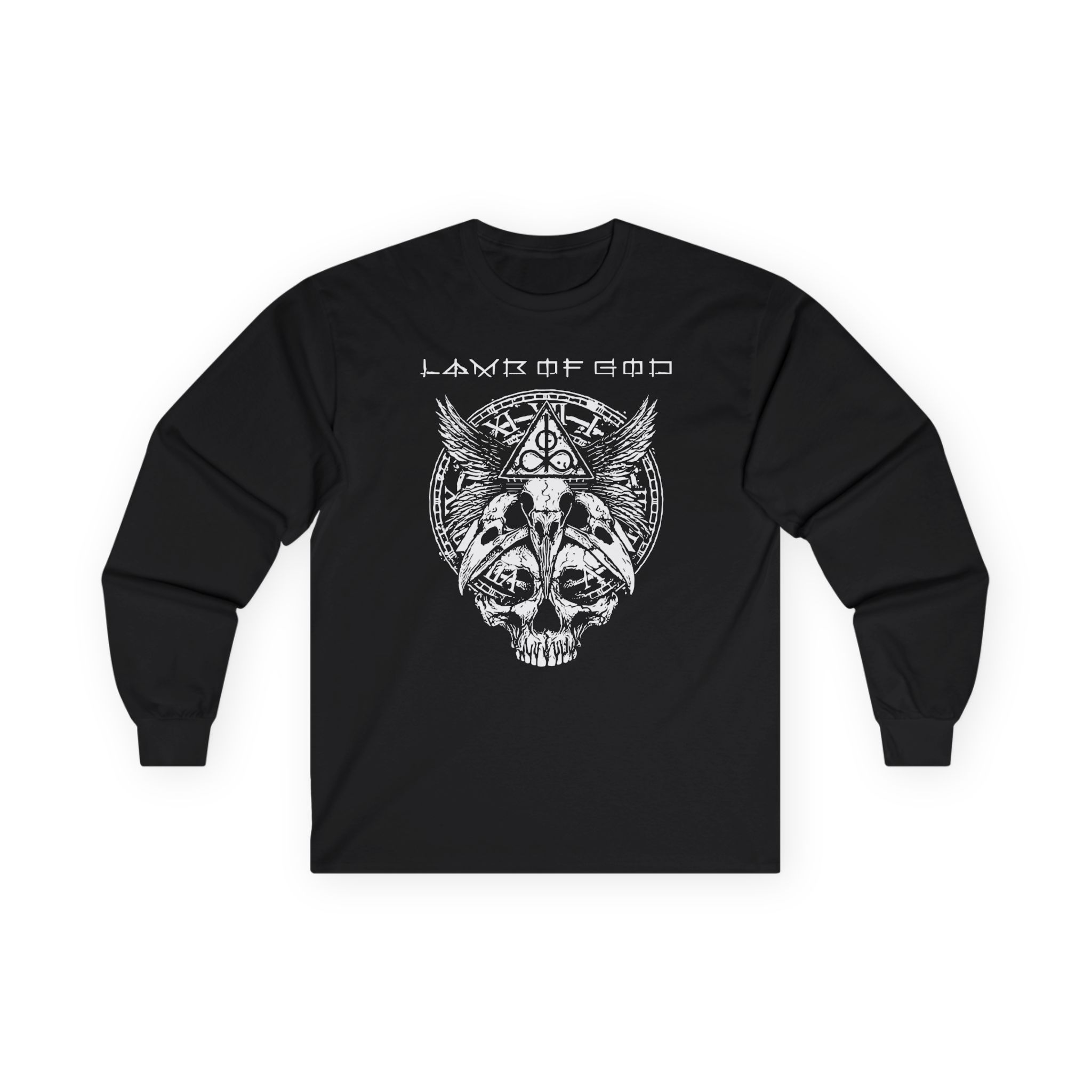 Lamb of God Time Skull Unisex Ultra Cotton Long Sleeve Tee