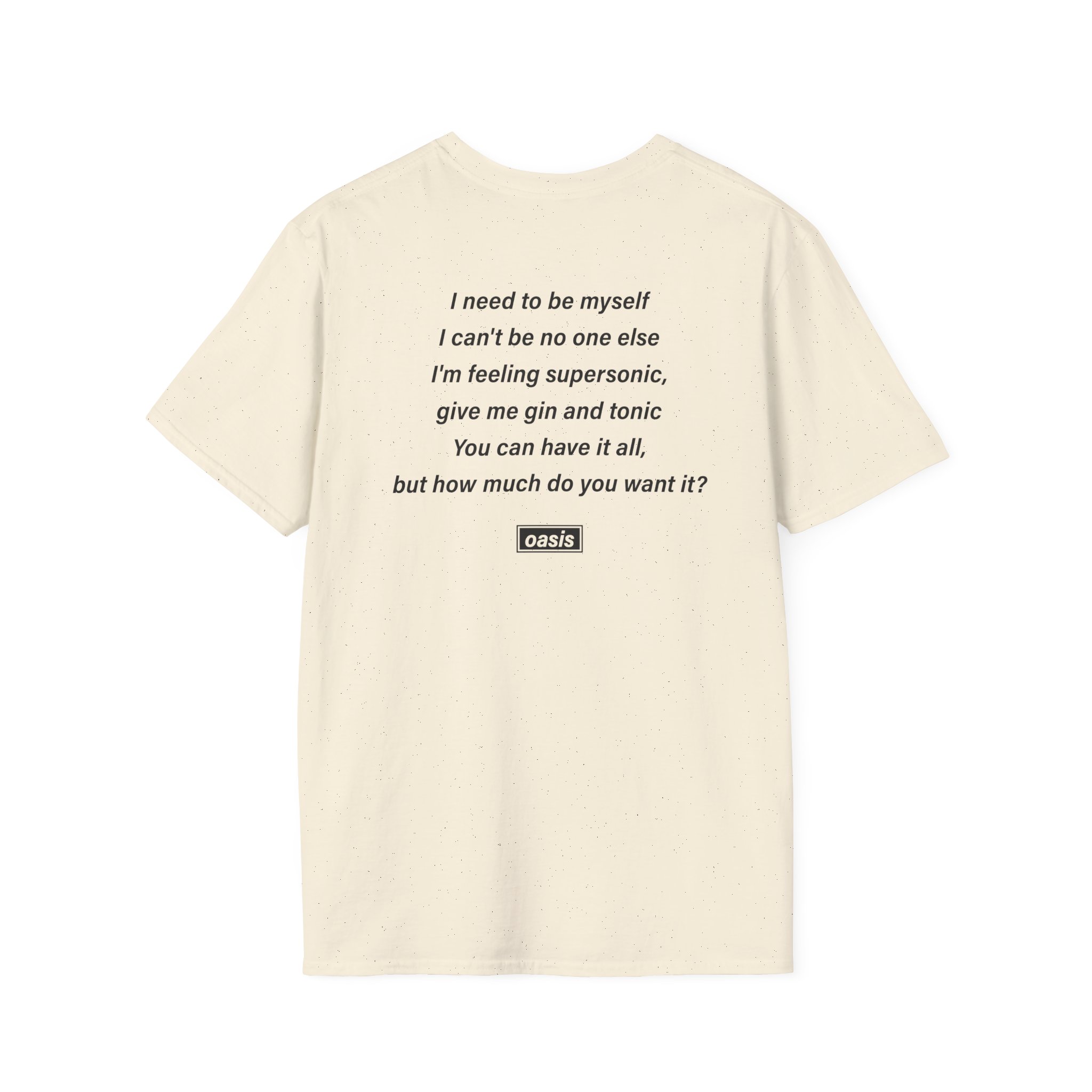 Oasis Supersonic Unisex Softstyle T-Shirt