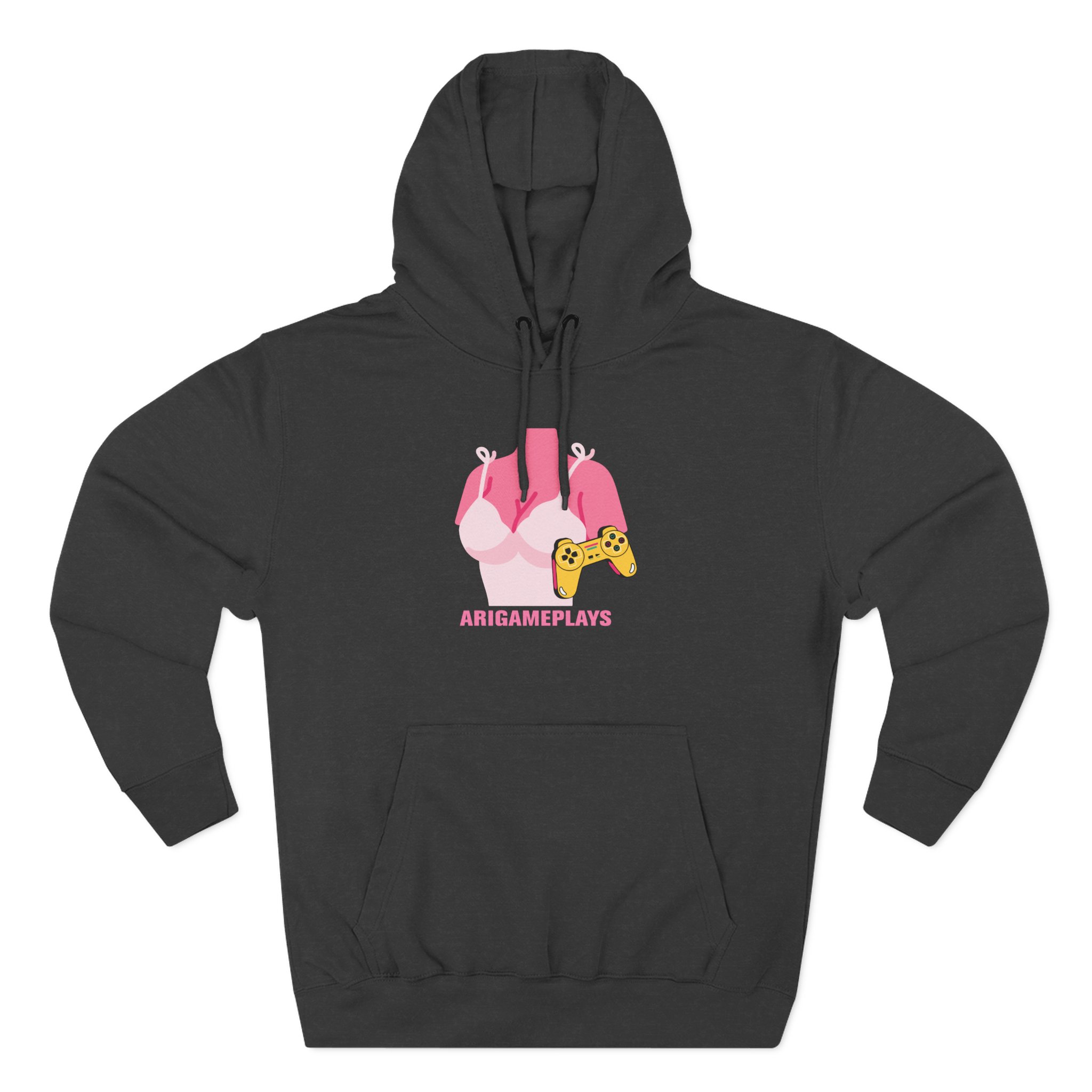 Arigameplays Three-Panel Fleece Hoodie