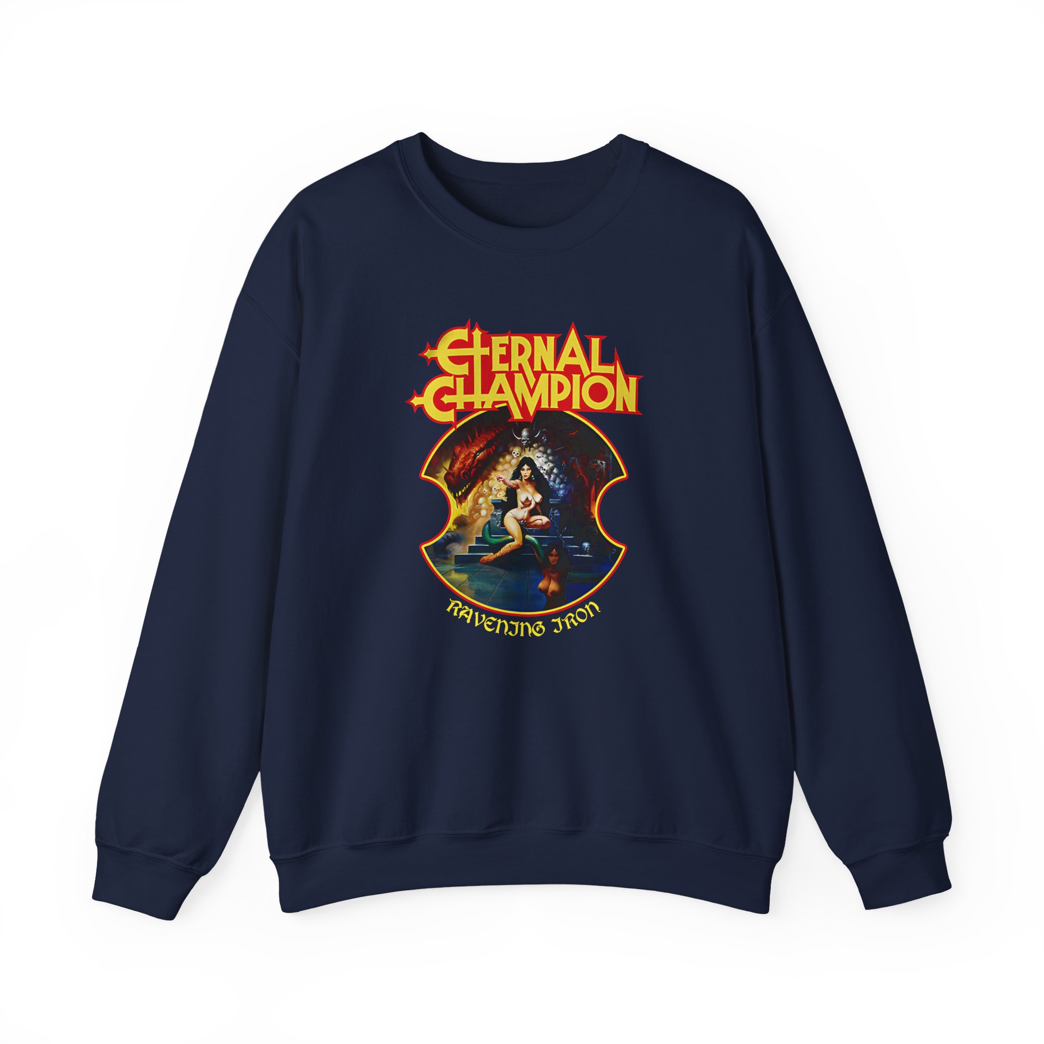 Eternal Champion Stack Unisex Heavy Blendâ„¢ Crewneck Sweatshirt