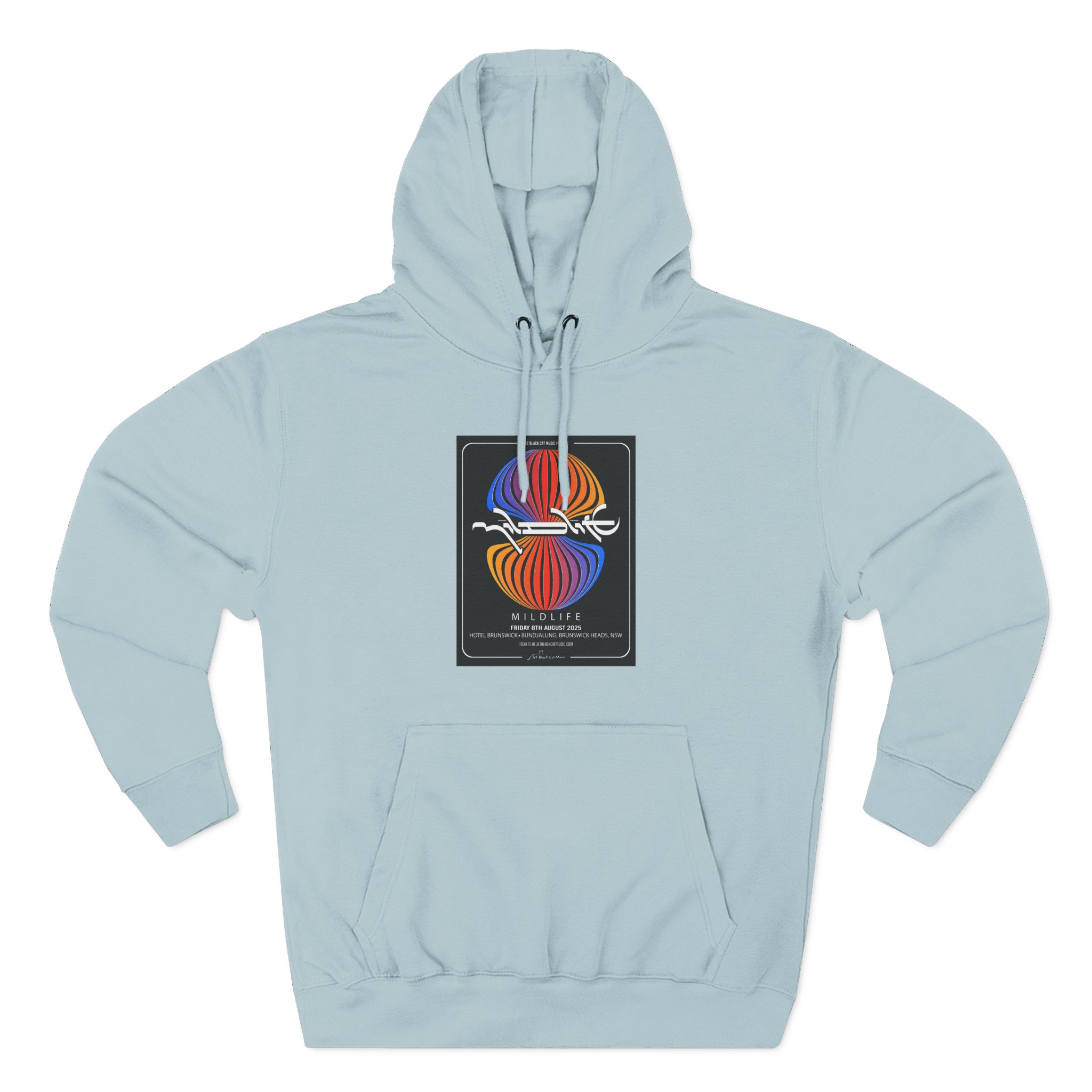 Mildlife Hotel Brunswick, NSW Concert Three-Panel Fleece Hoodie