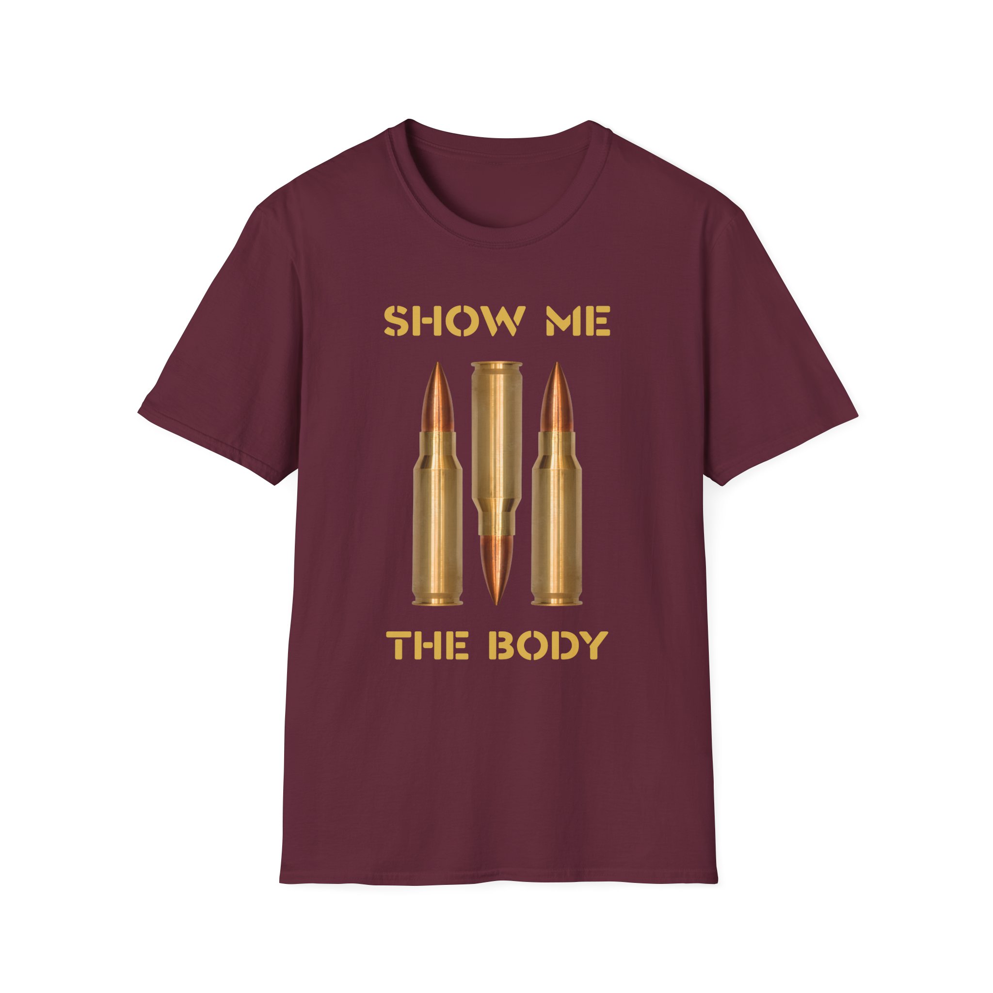 Show Me the Body Bullet Unisex Softstyle T-Shirt