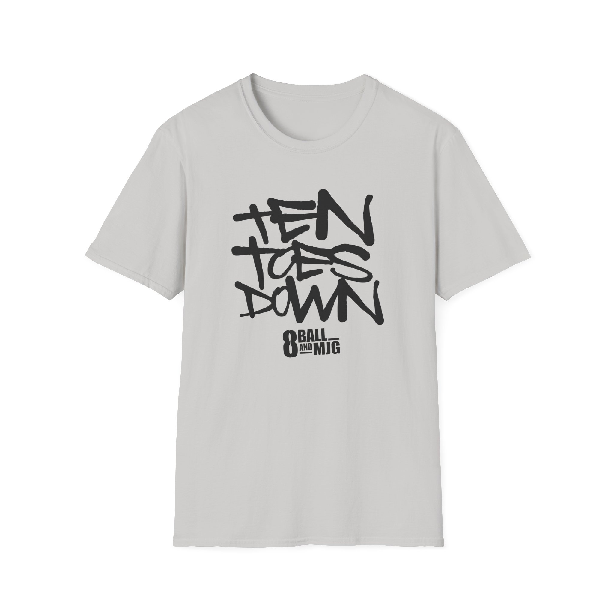 8ball Mjg Ten Toes Down Unisex Softstyle T-Shirt