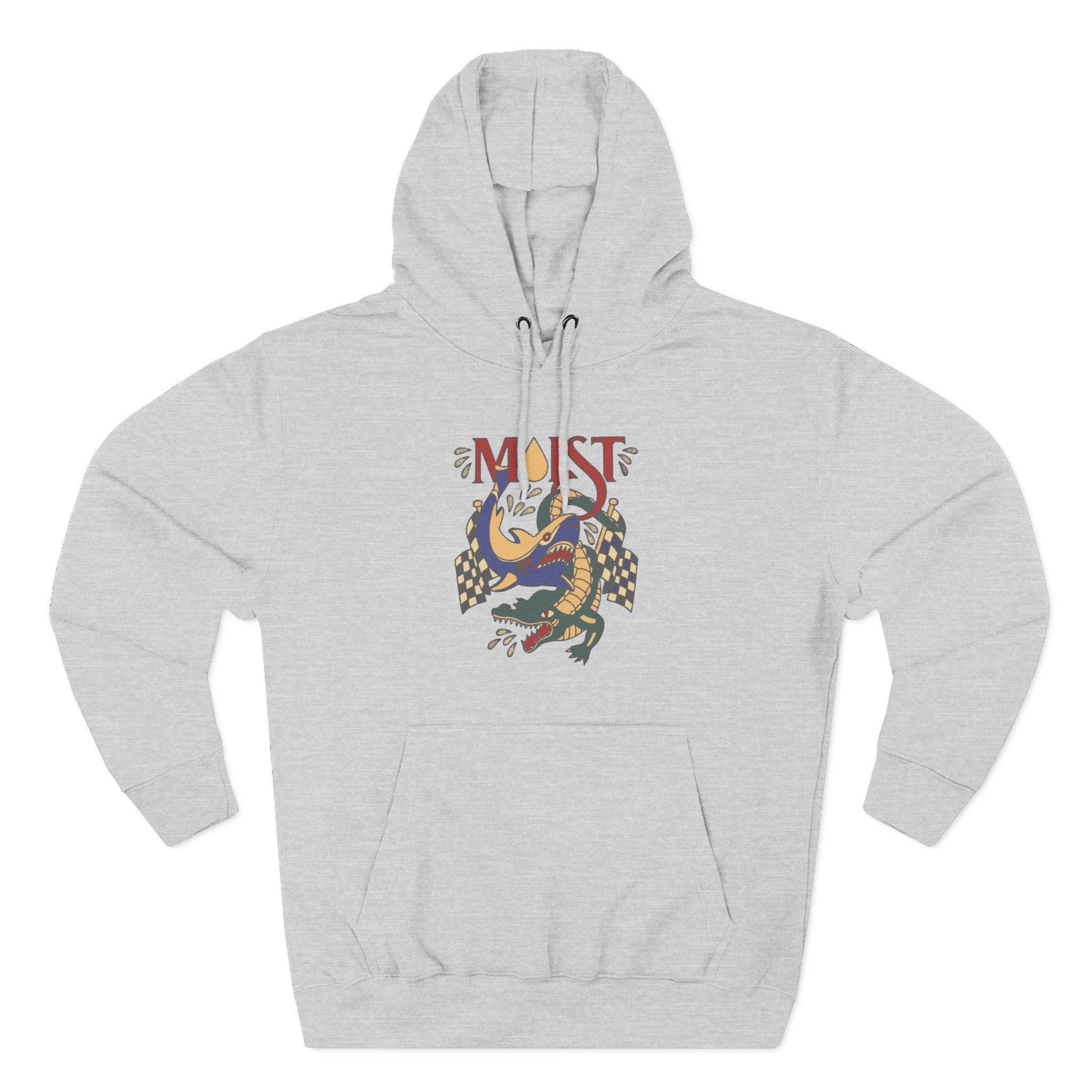 Moist Special Edition Swampcore Three-Panel Fleece Hoodie