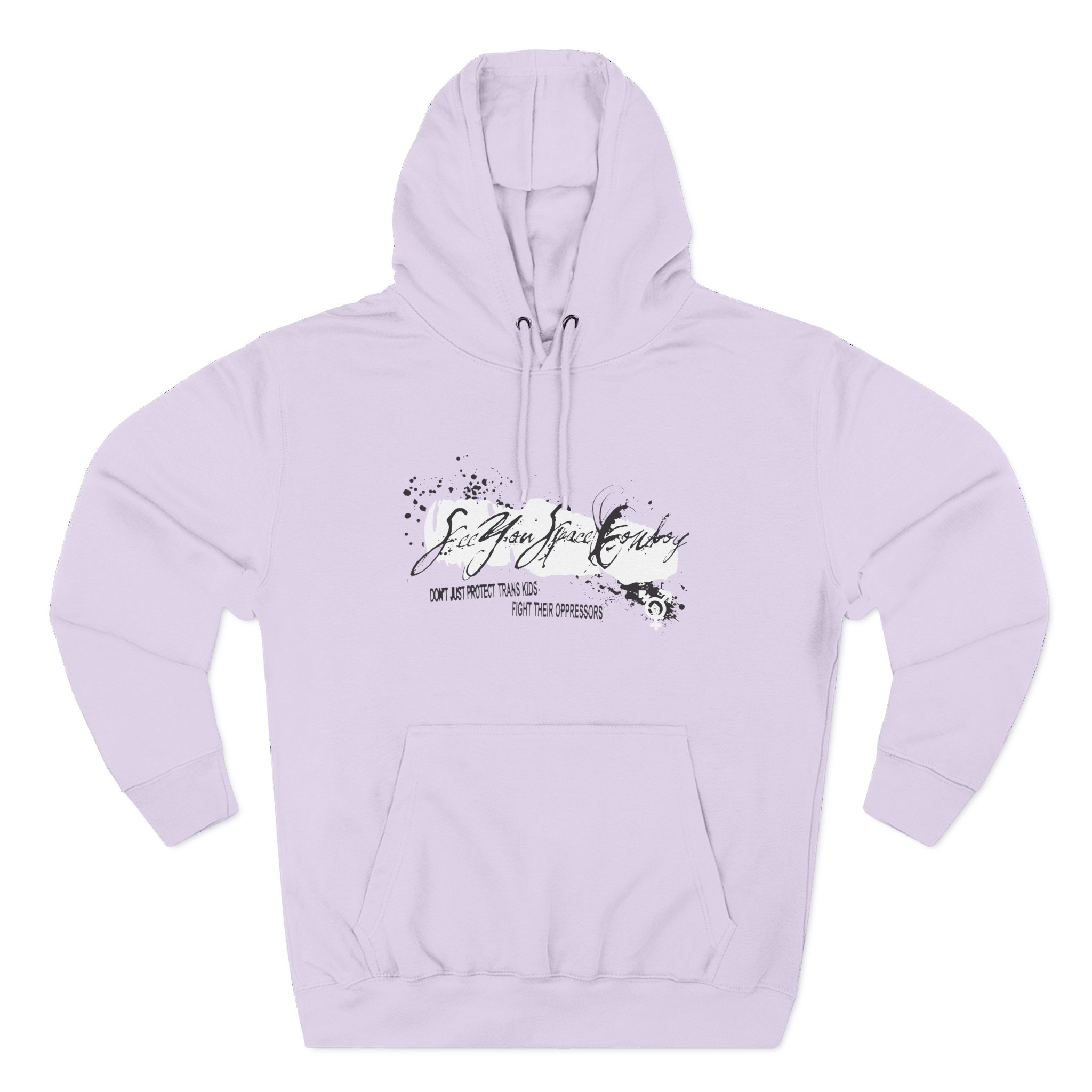 Seeyouspacecowboy Three-Panel Fleece Hoodie