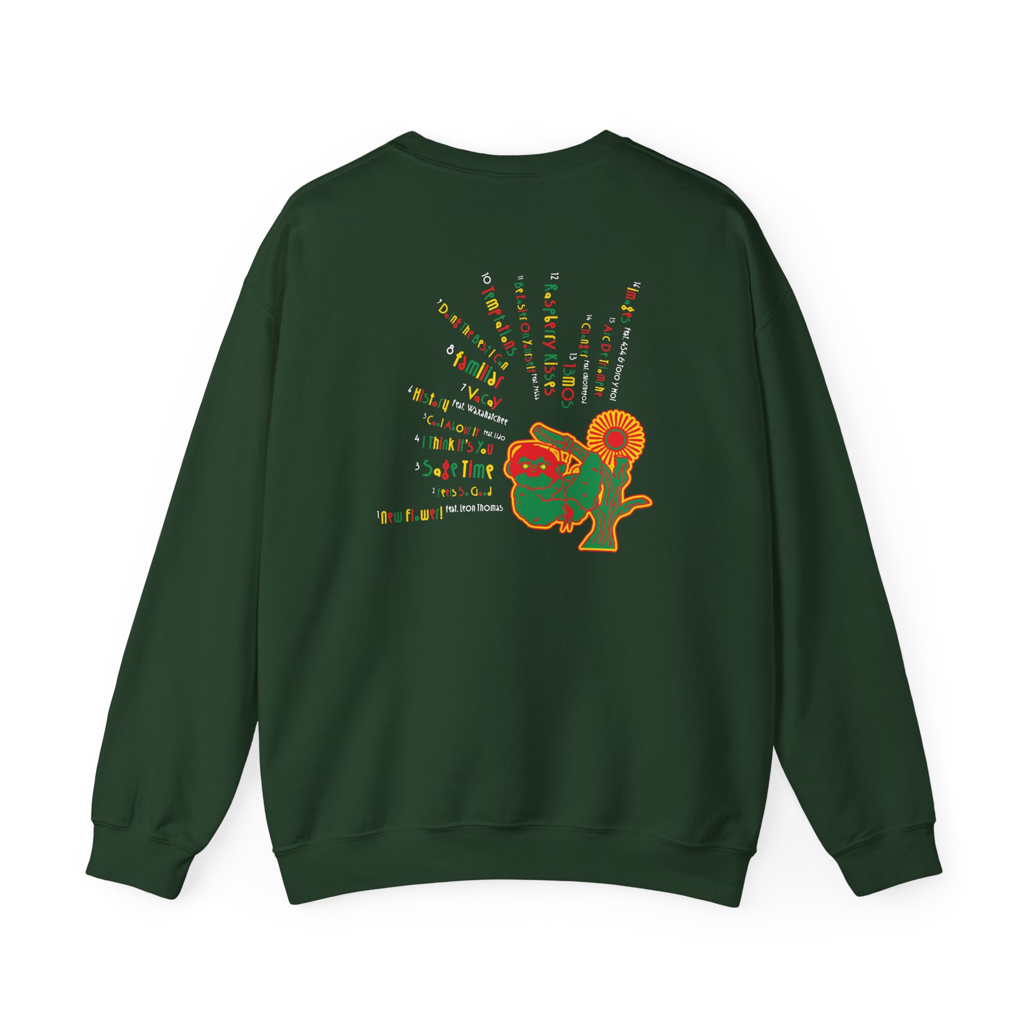 AminĂ© New Flower! Unisex Heavy Blendâ„¢ Crewneck Sweatshirt