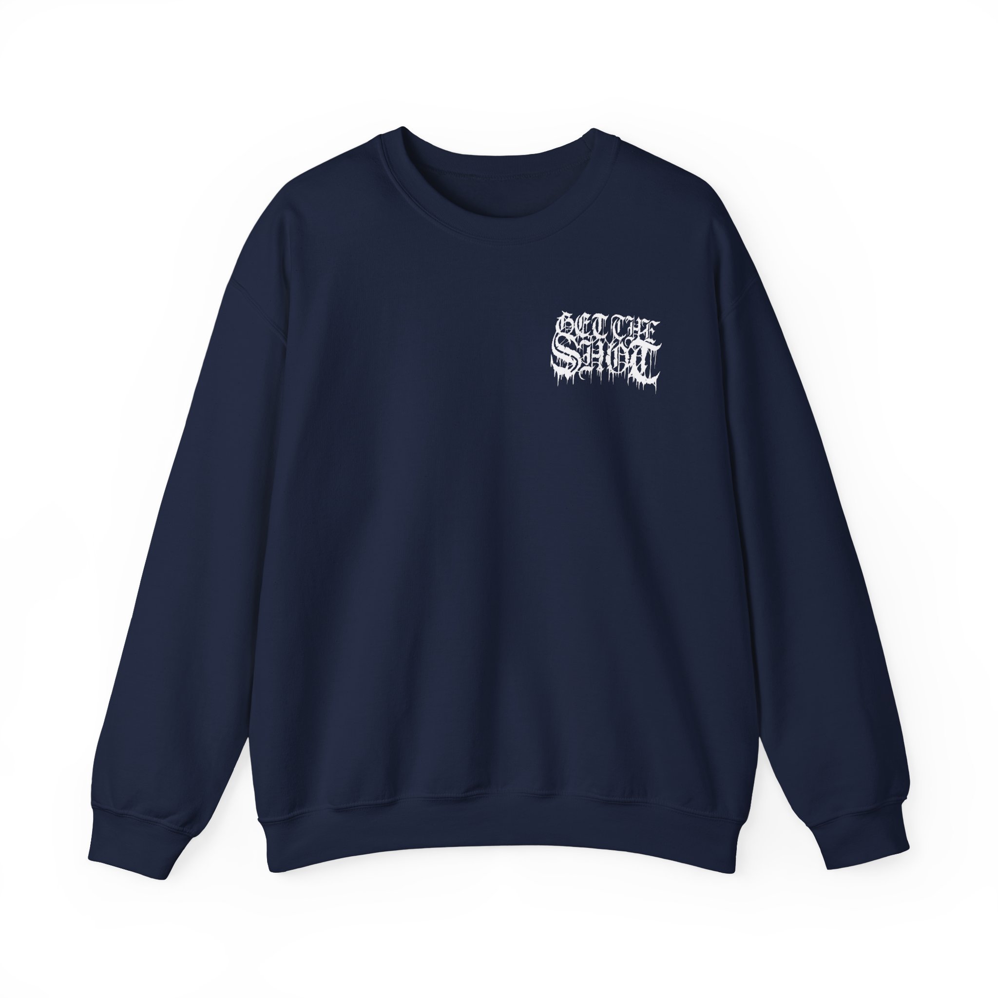 Get the Shot Death to Oppressors Unisex Heavy Blendâ„¢ Crewneck Sweatshirt