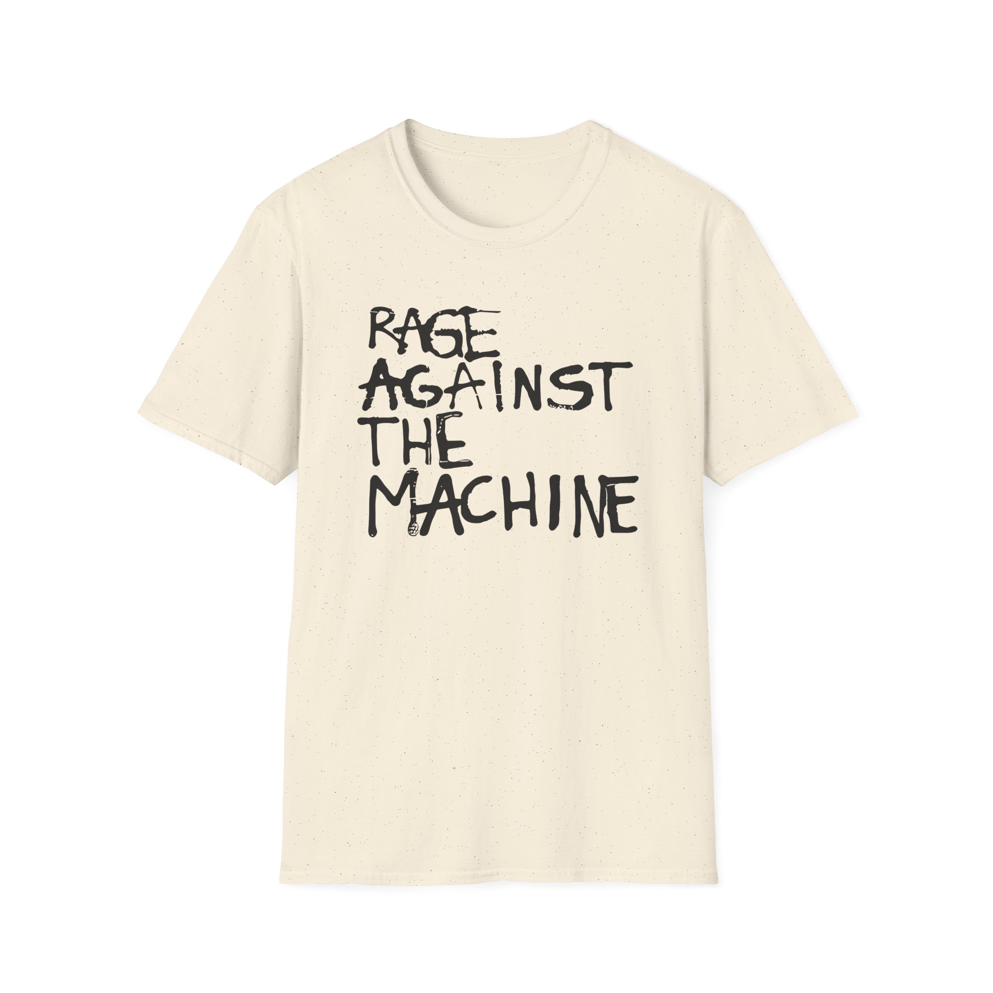 Rage Against the Machine Scrawl Unisex Softstyle T-Shirt