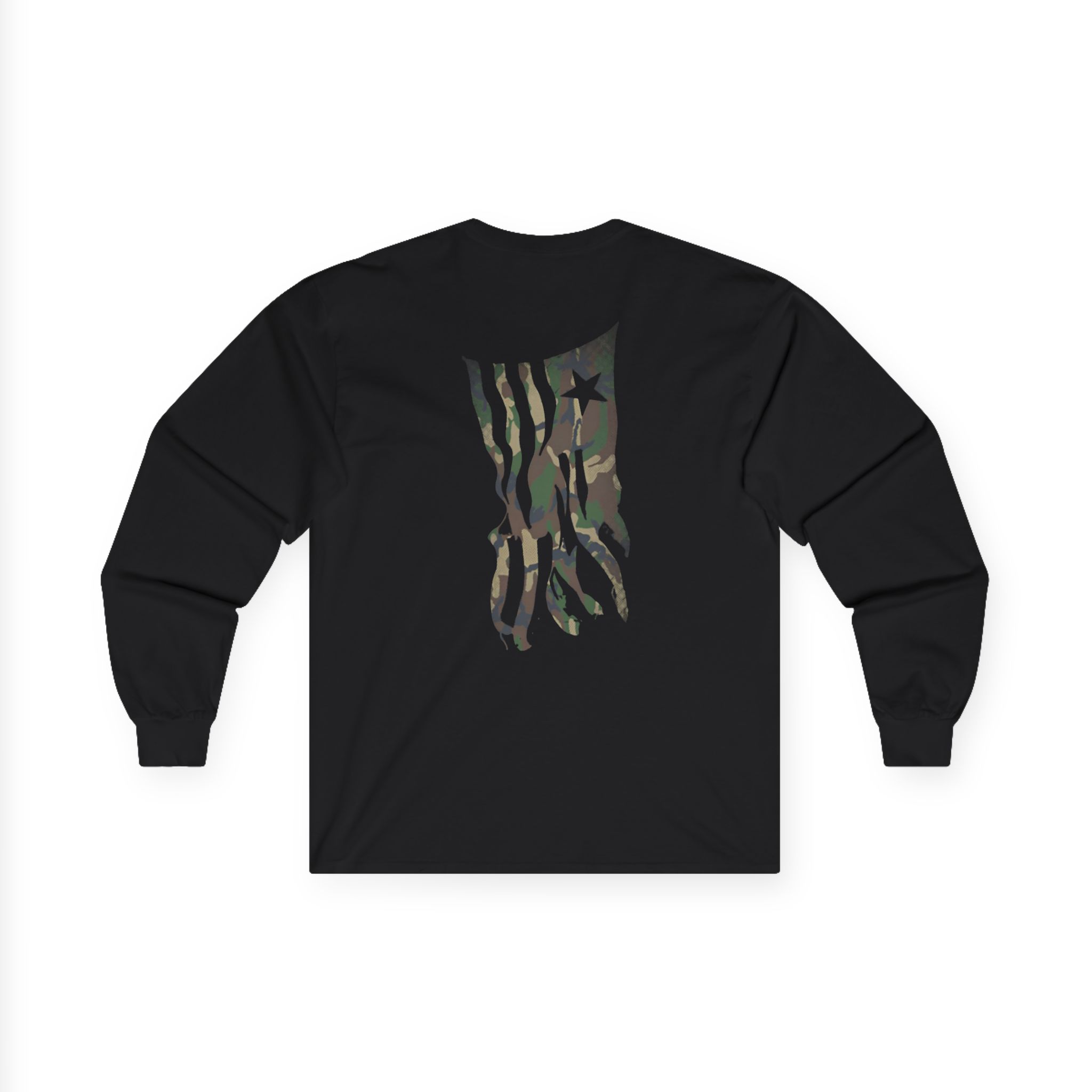 Lamb of God Camo Flag Unisex Ultra Cotton Long Sleeve Tee