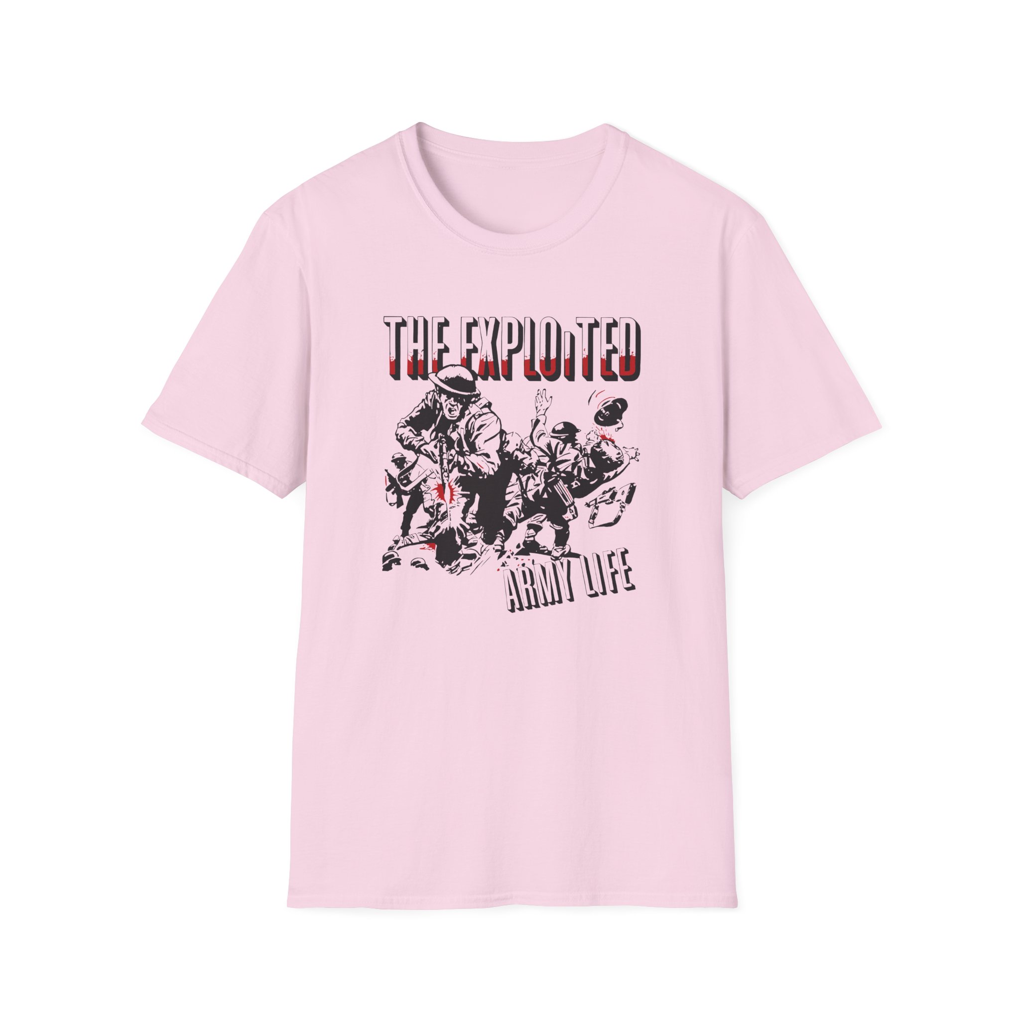 The Exploited Army Life Unisex Softstyle T-Shirt