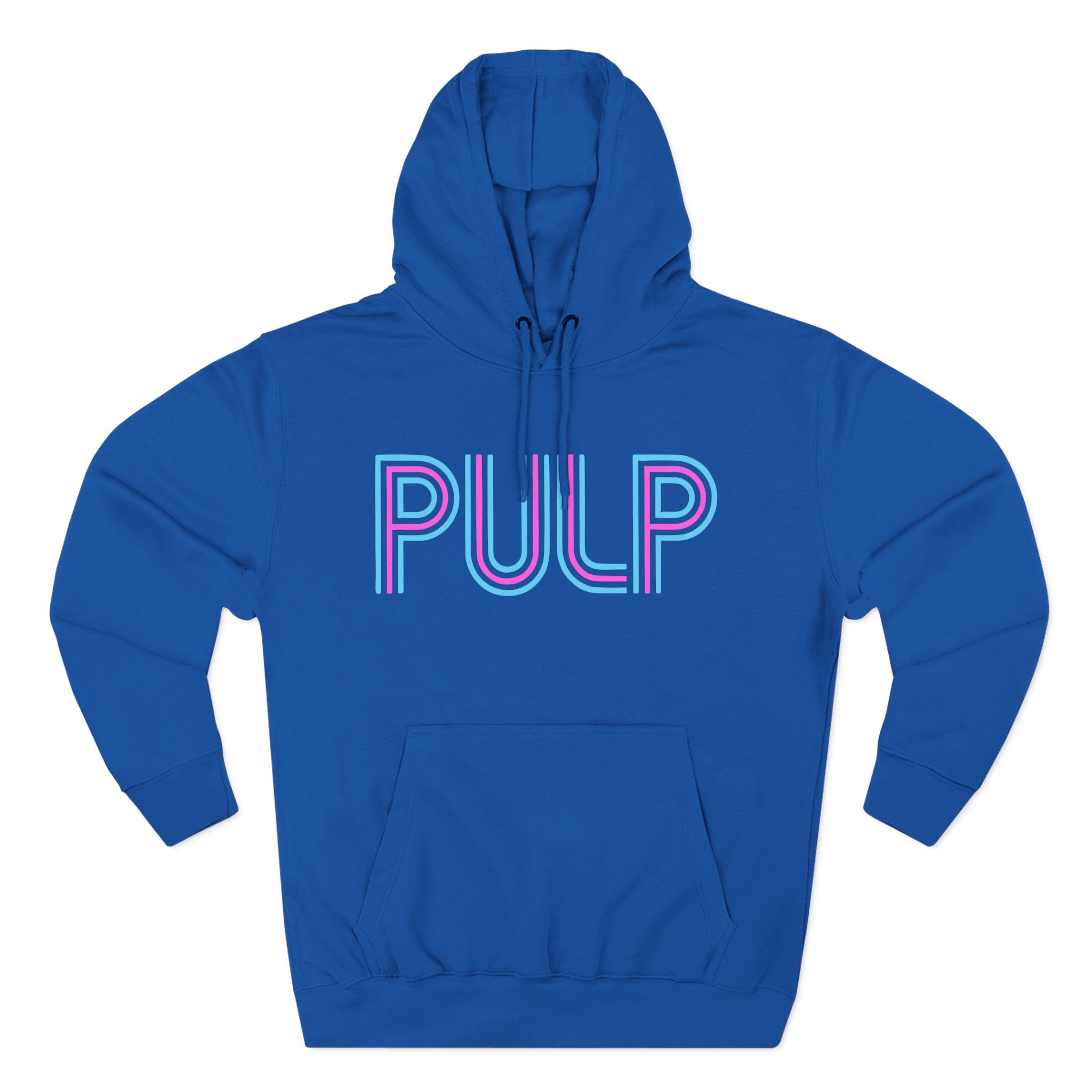 Pulp Logo Three-Panel Fleece Hoodie