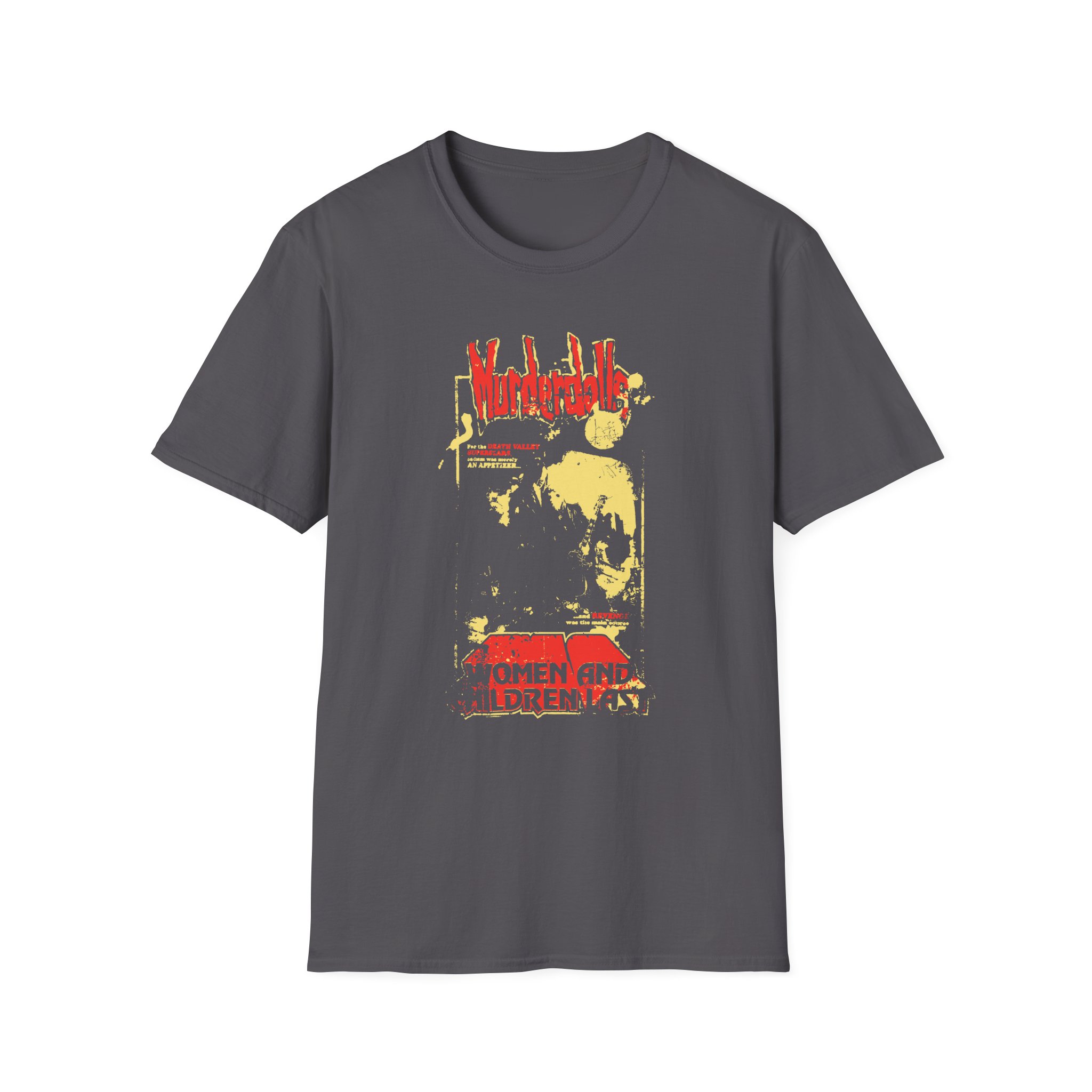 Murderdolls 80's Horror Poster Unisex Softstyle T-Shirt