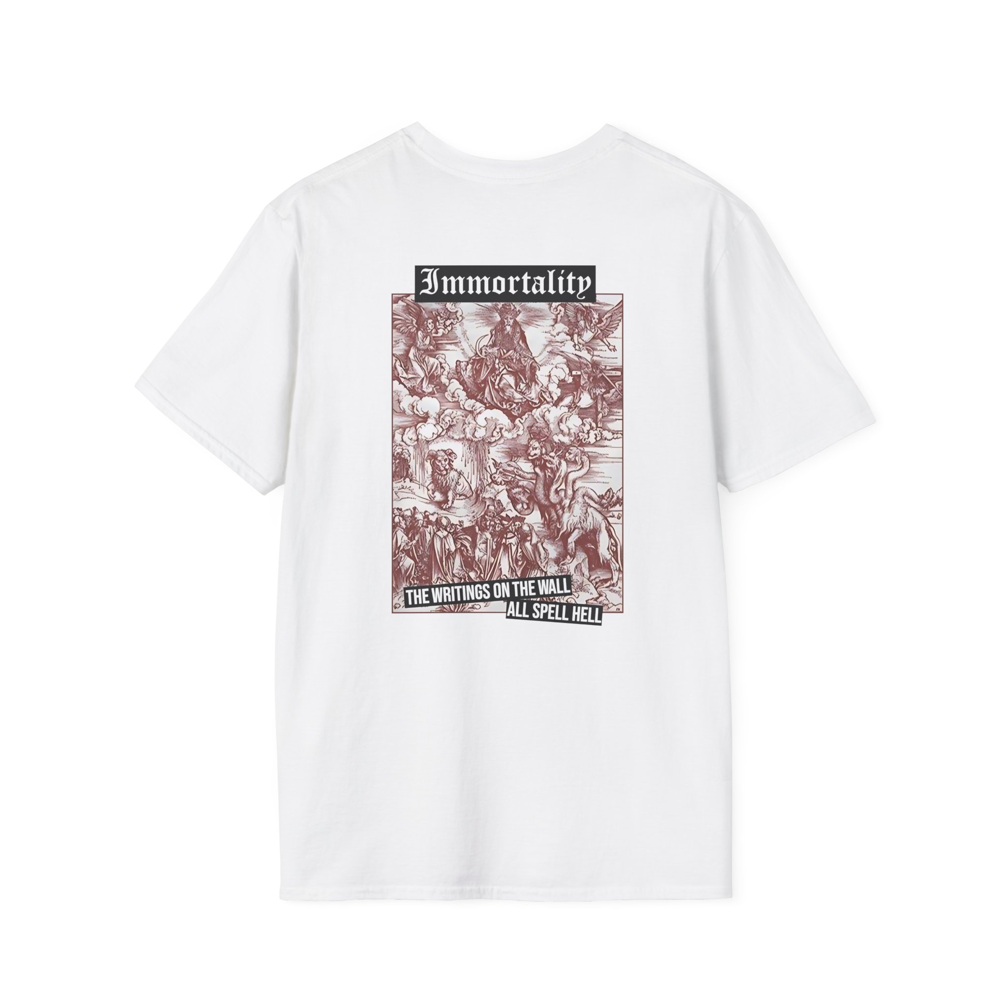 Born From Pain Immortality Unisex Softstyle T-Shirt