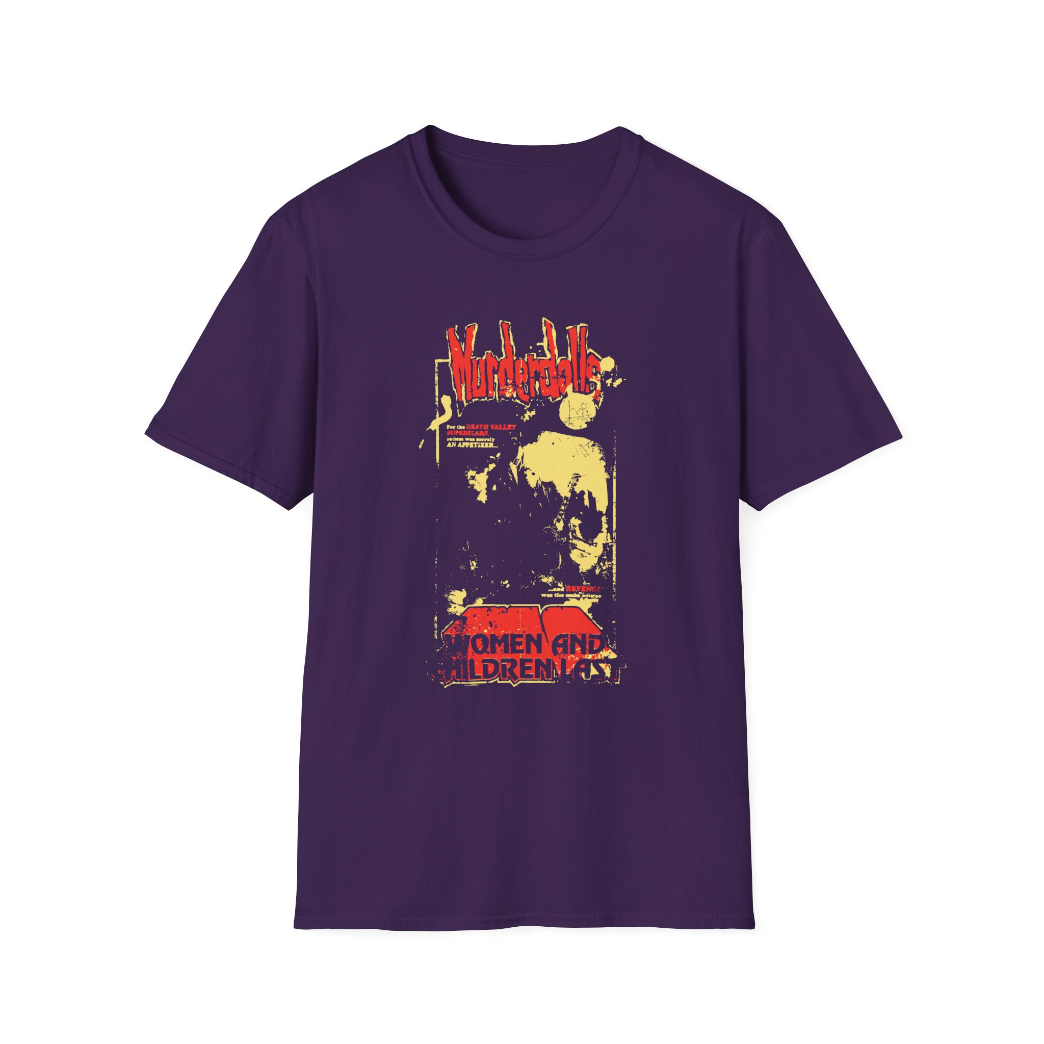 Murderdolls 80's Horror Poster Unisex Softstyle T-Shirt
