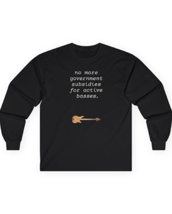 Vulfpeck Government Subsidies Unisex Ultra Cotton Long Sleeve Tee