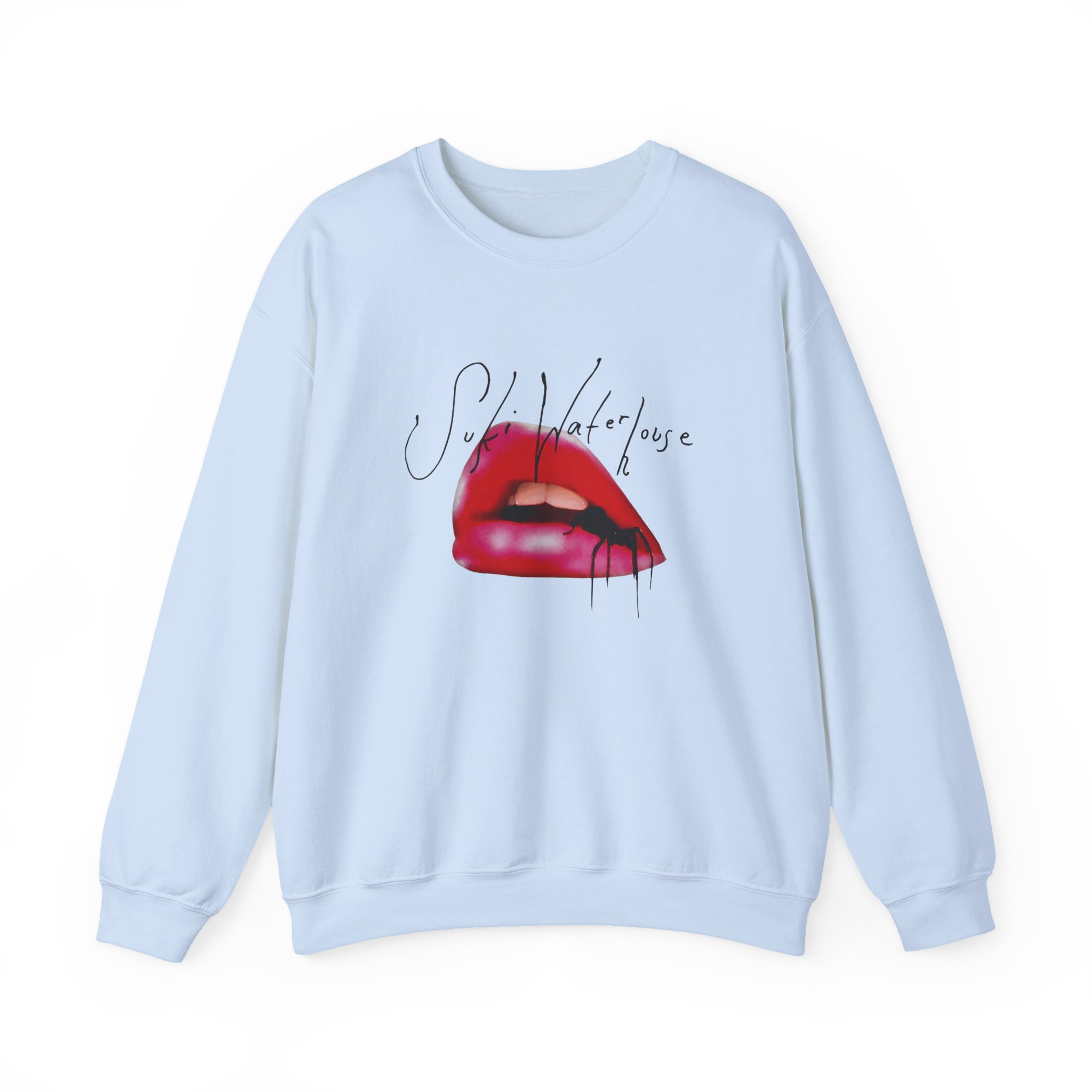 Suki Waterhouse Spider Unisex Heavy Blendâ„¢ Crewneck Sweatshirt