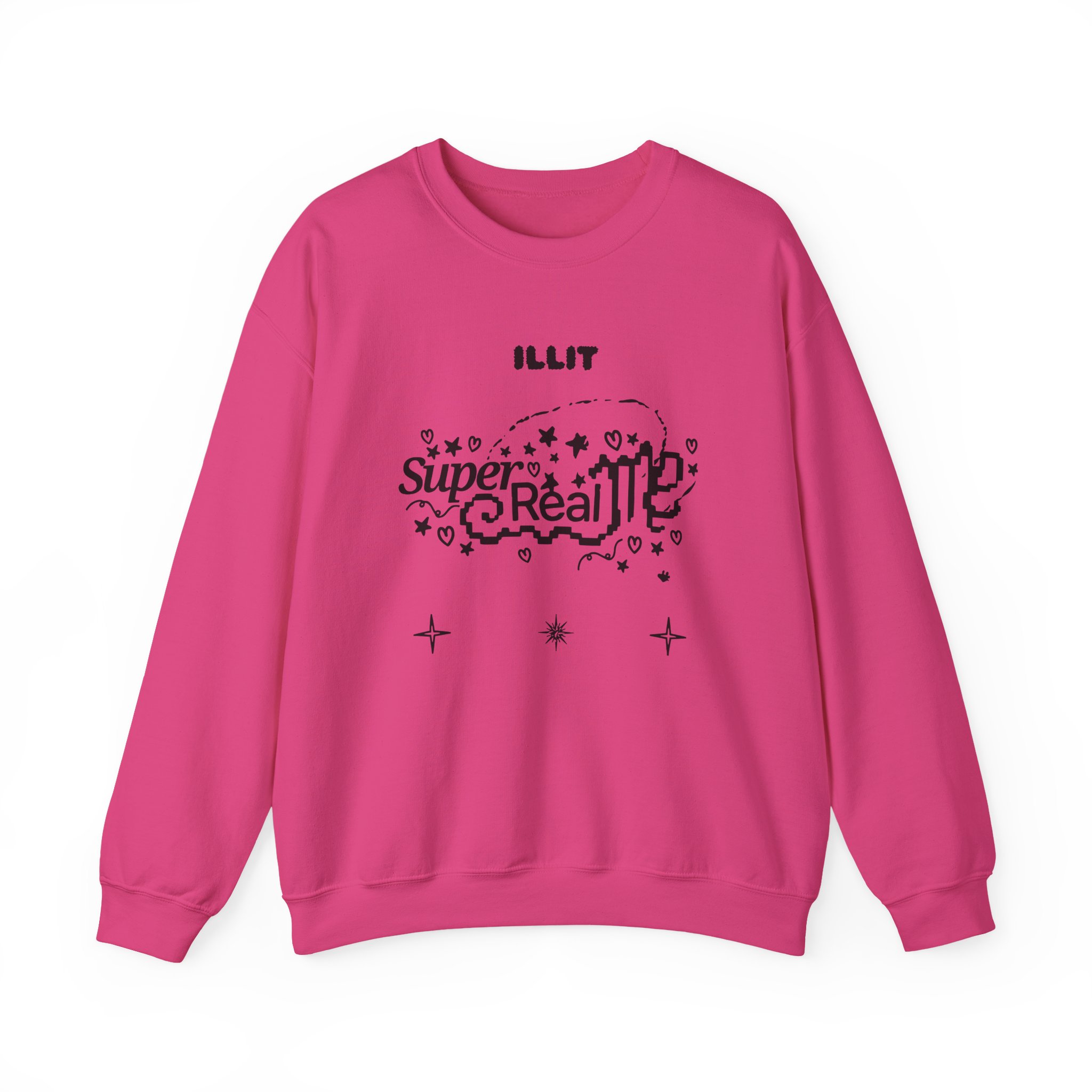 ILLIT Kpop Girl Band Unisex Heavy Blendâ„¢ Crewneck Sweatshirt