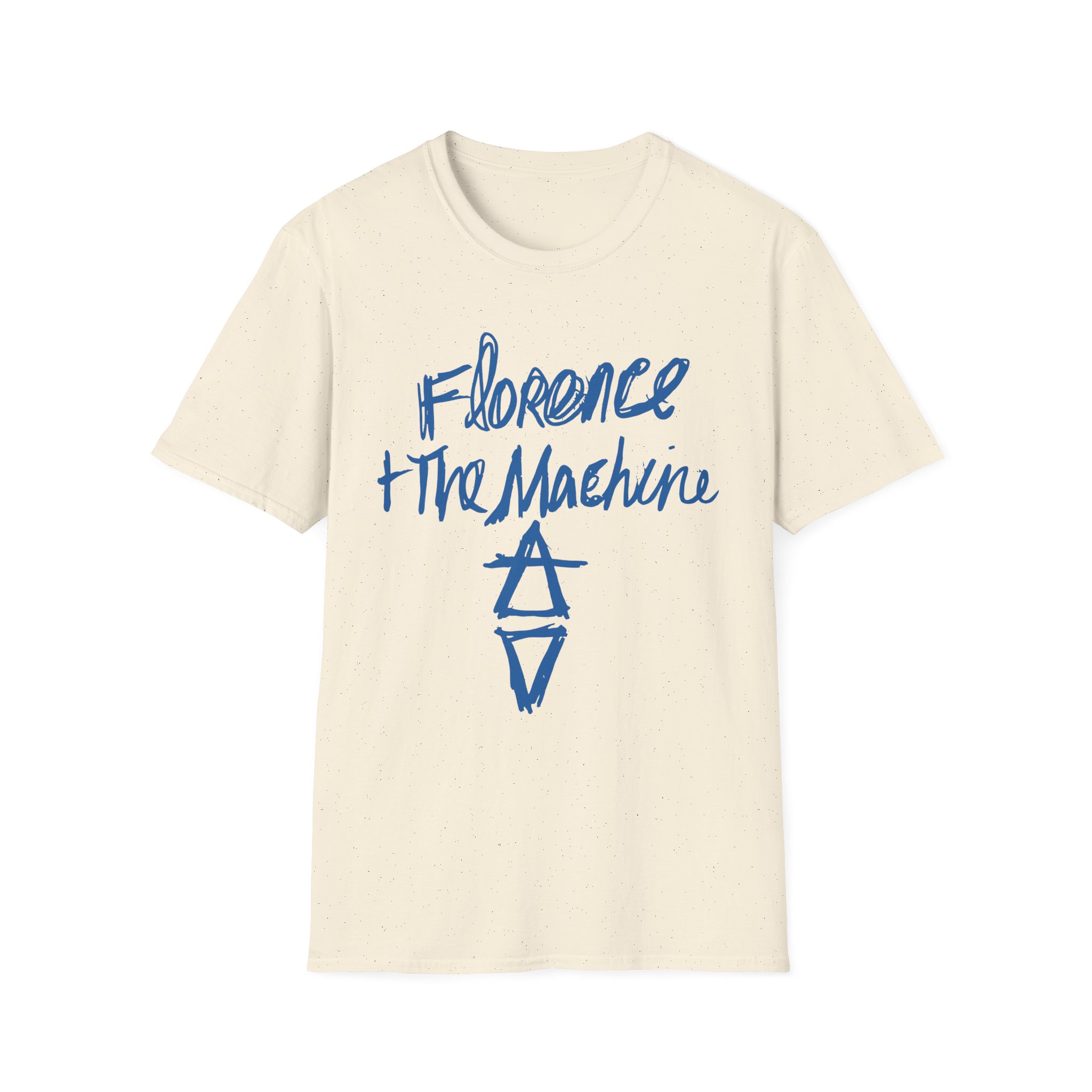 Florence and the Machine Hand Drawn Logo Unisex Softstyle T-Shirt