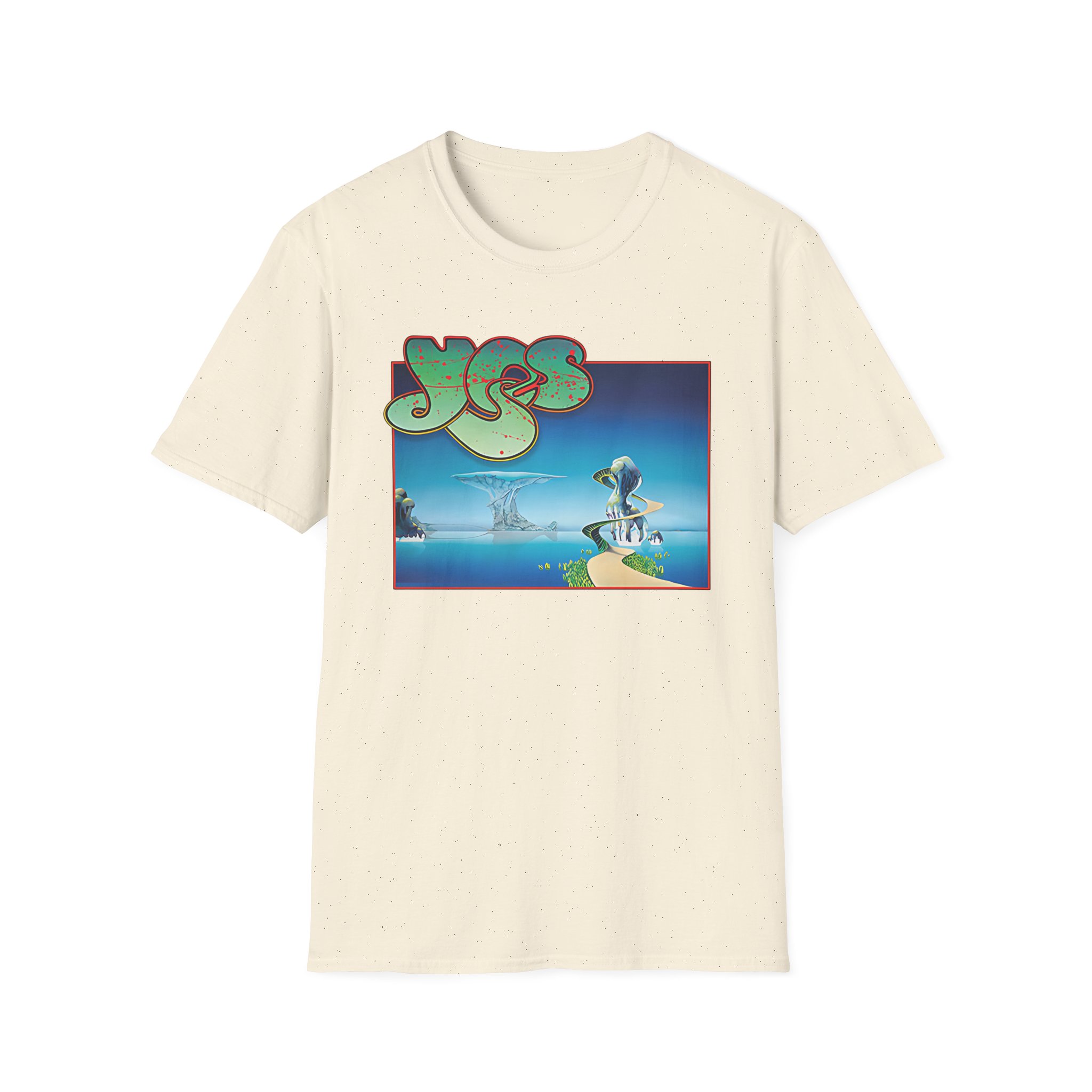 Yes Song Album Cover Unisex Softstyle T-Shirt