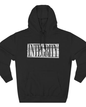 Integrity Shredded Sin Three-Panel Fleece Hoodie