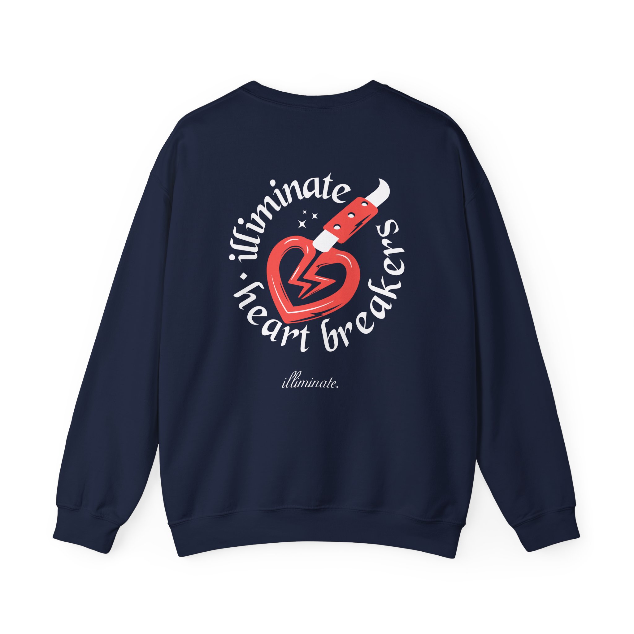 Illiminate Heart Breakers Unisex Heavy Blendâ„¢ Crewneck Sweatshirt