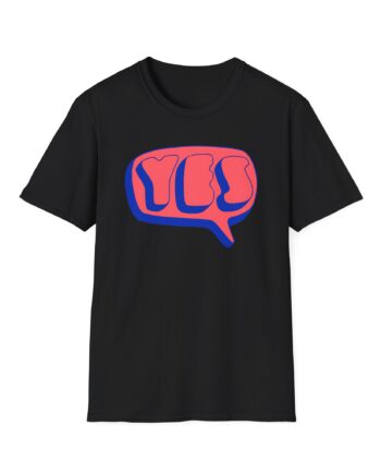 Yes Word Bubble Unisex Softstyle T-Shirt