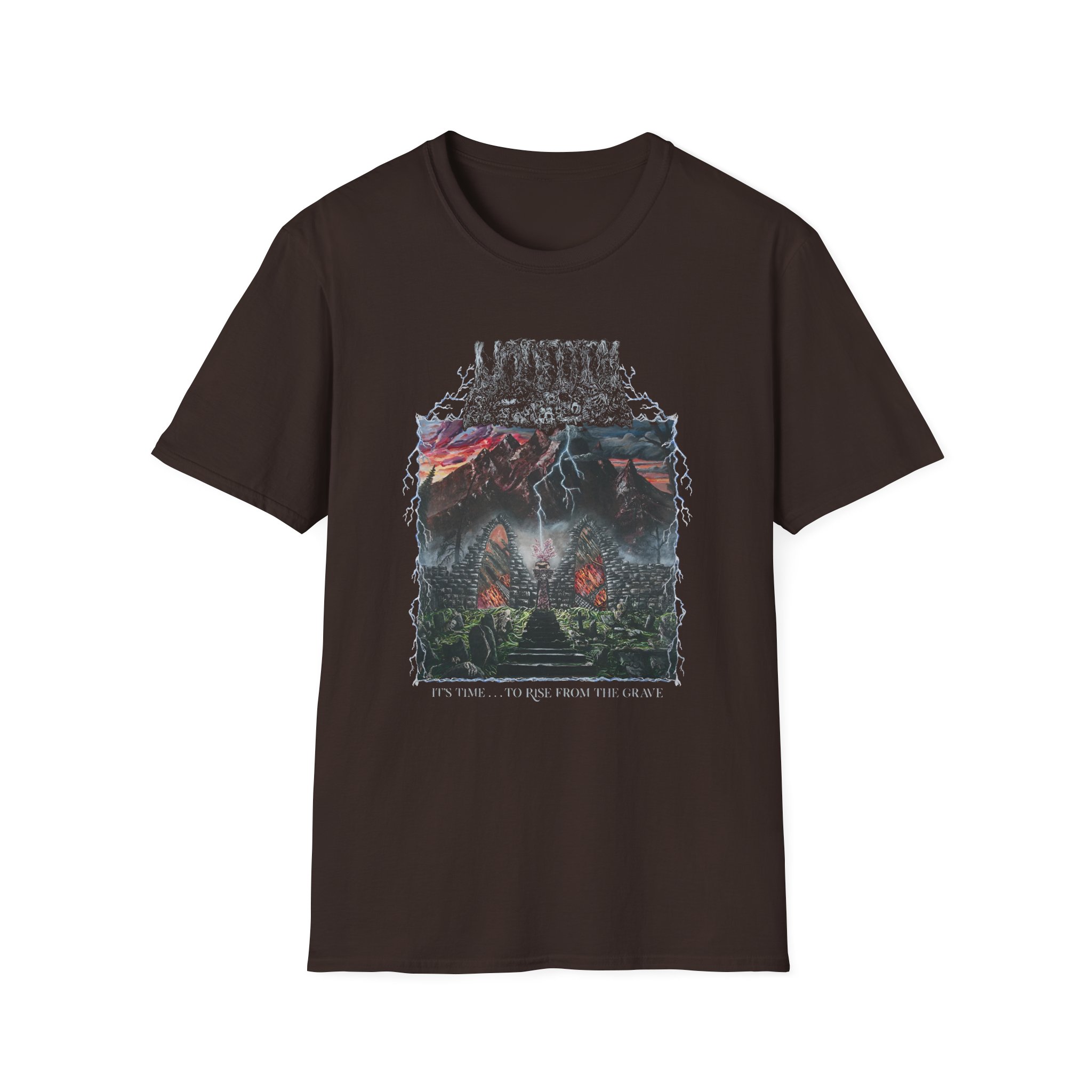 Undeath It's Time...to Rise From the Grave Unisex Softstyle T-Shirt