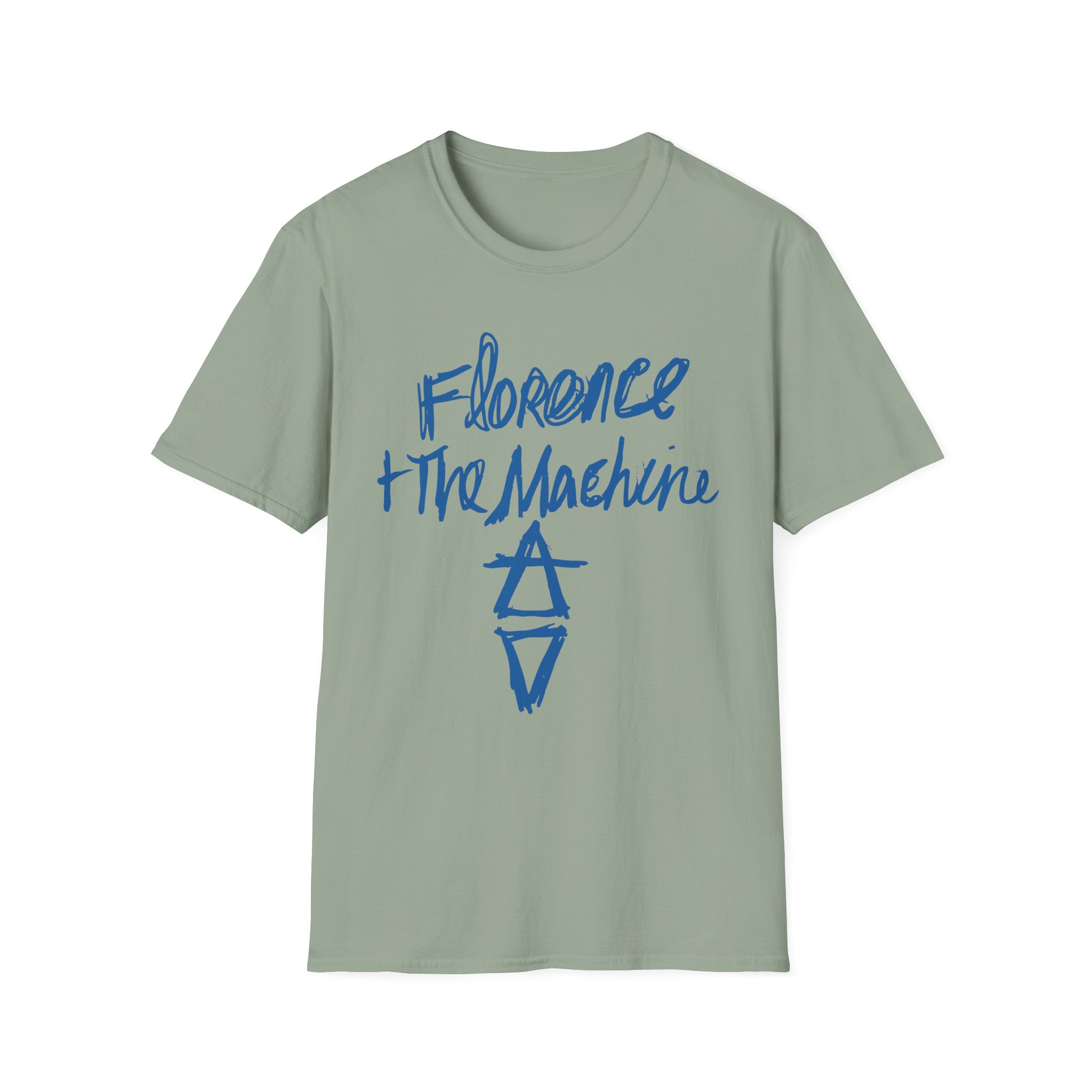 Florence and the Machine Hand Drawn Logo Unisex Softstyle T-Shirt