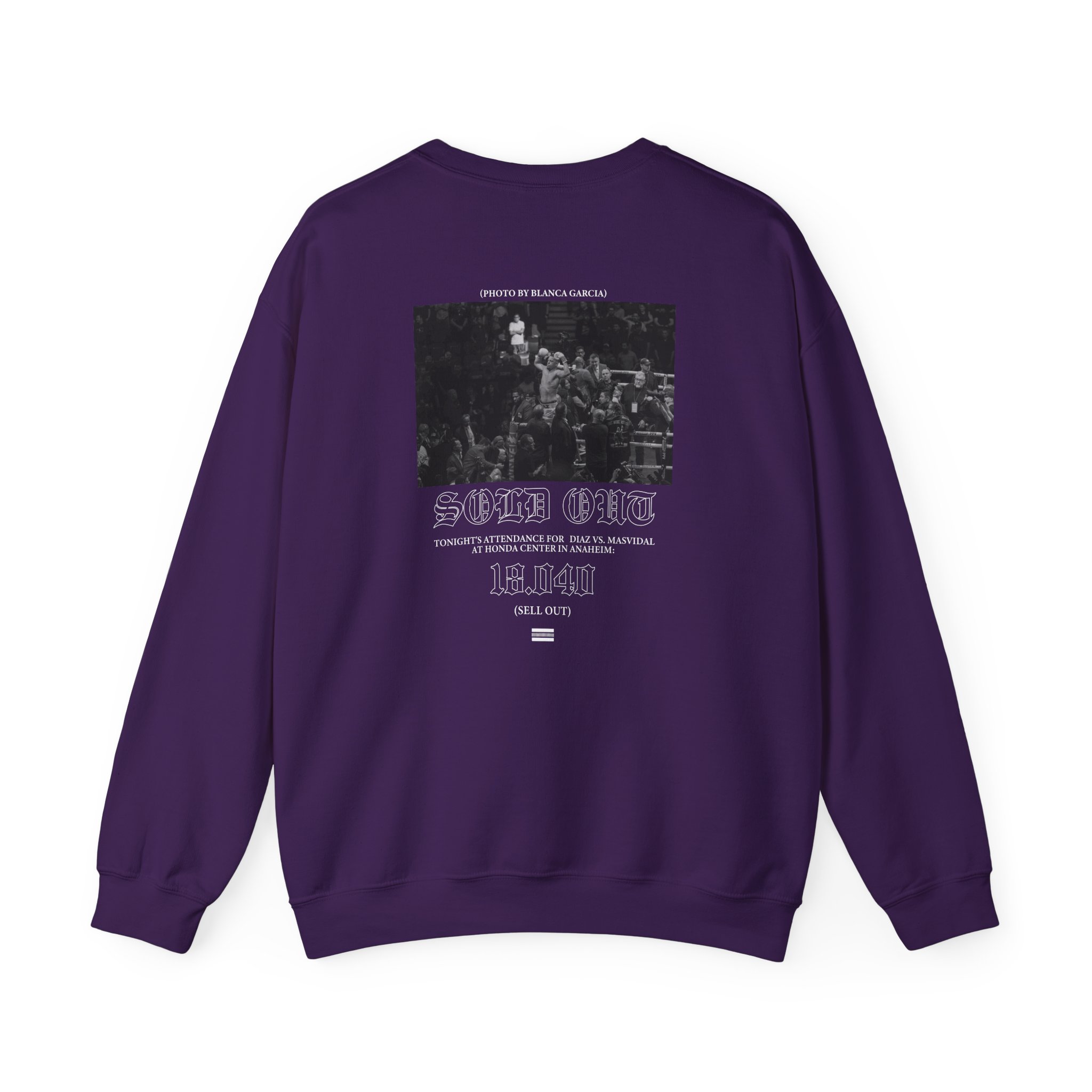 Nate Diaz Commemorative Unisex Heavy Blendâ„¢ Crewneck Sweatshirt