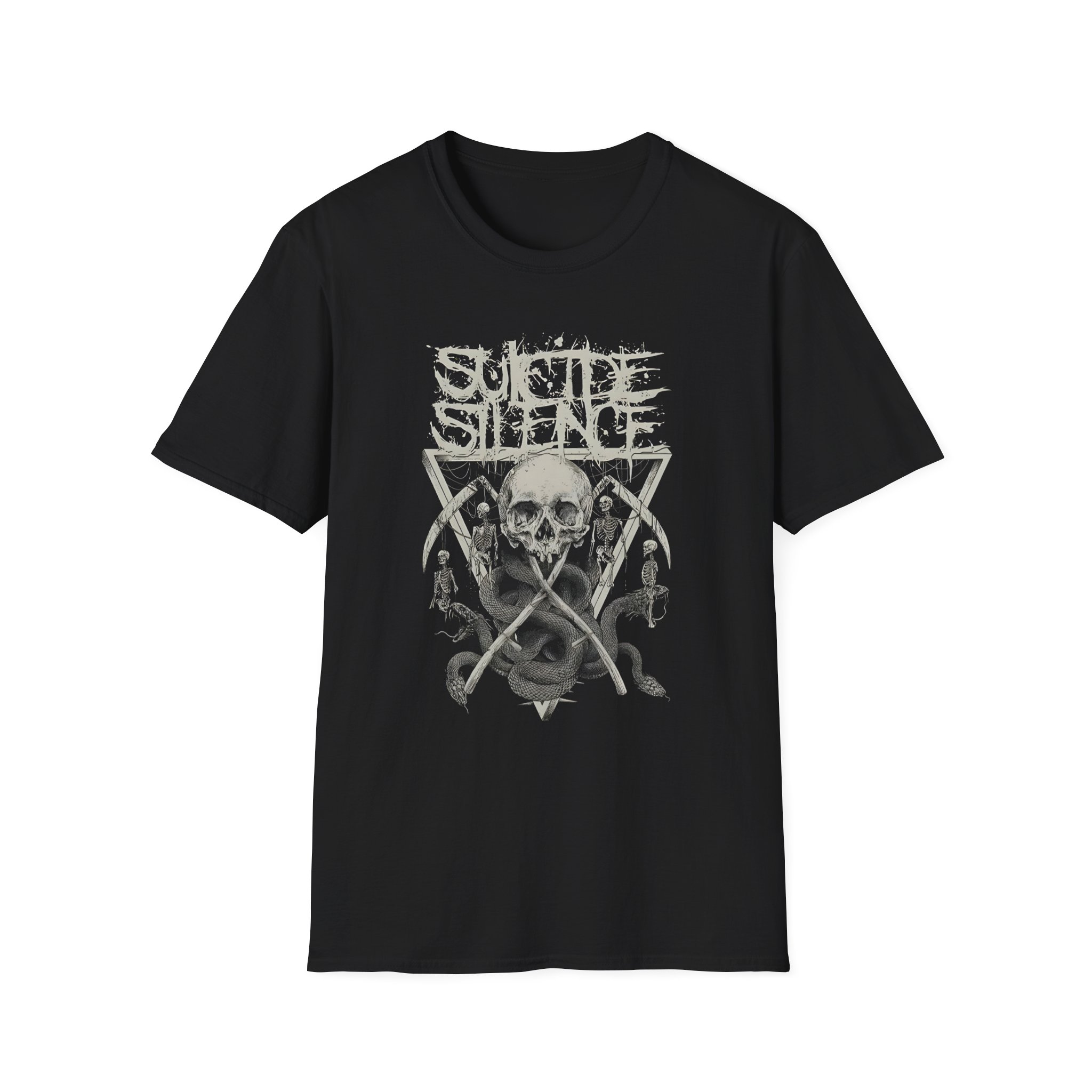 Suicide Silence Scythe Unisex Softstyle T-Shirt