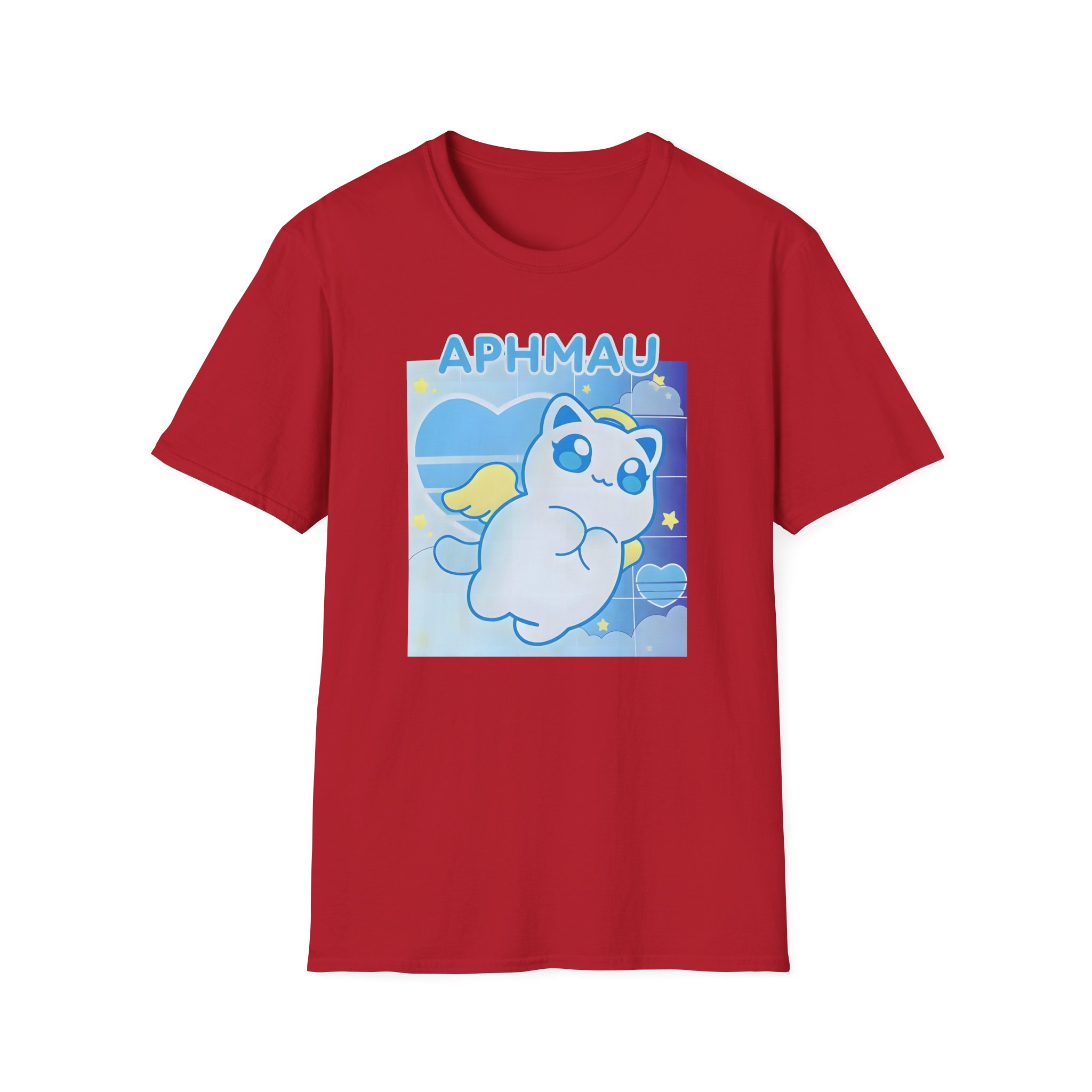 Aphmau Angel Cat Unisex Softstyle T-Shirt