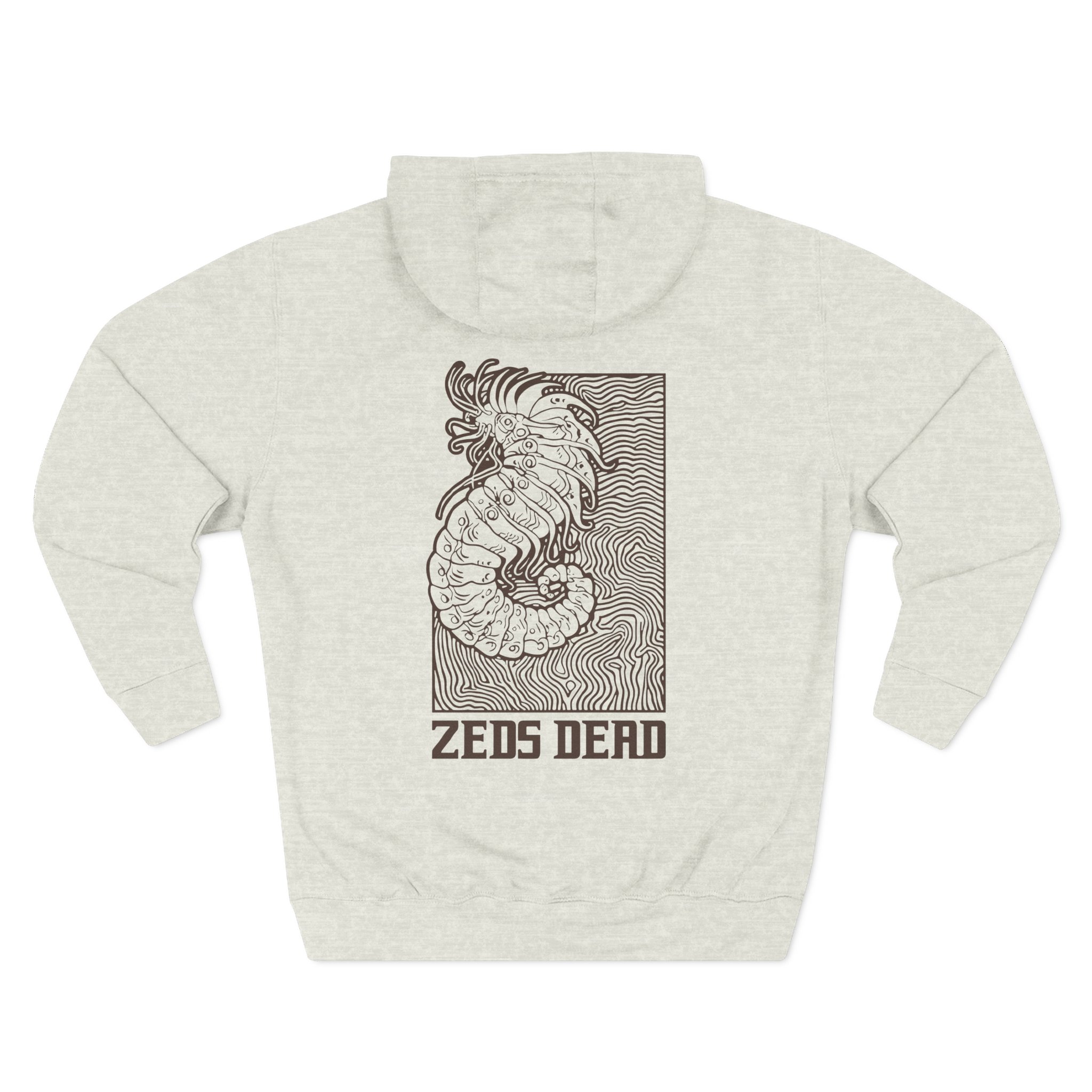 Zeds Dead Three-Panel Fleece Hoodie