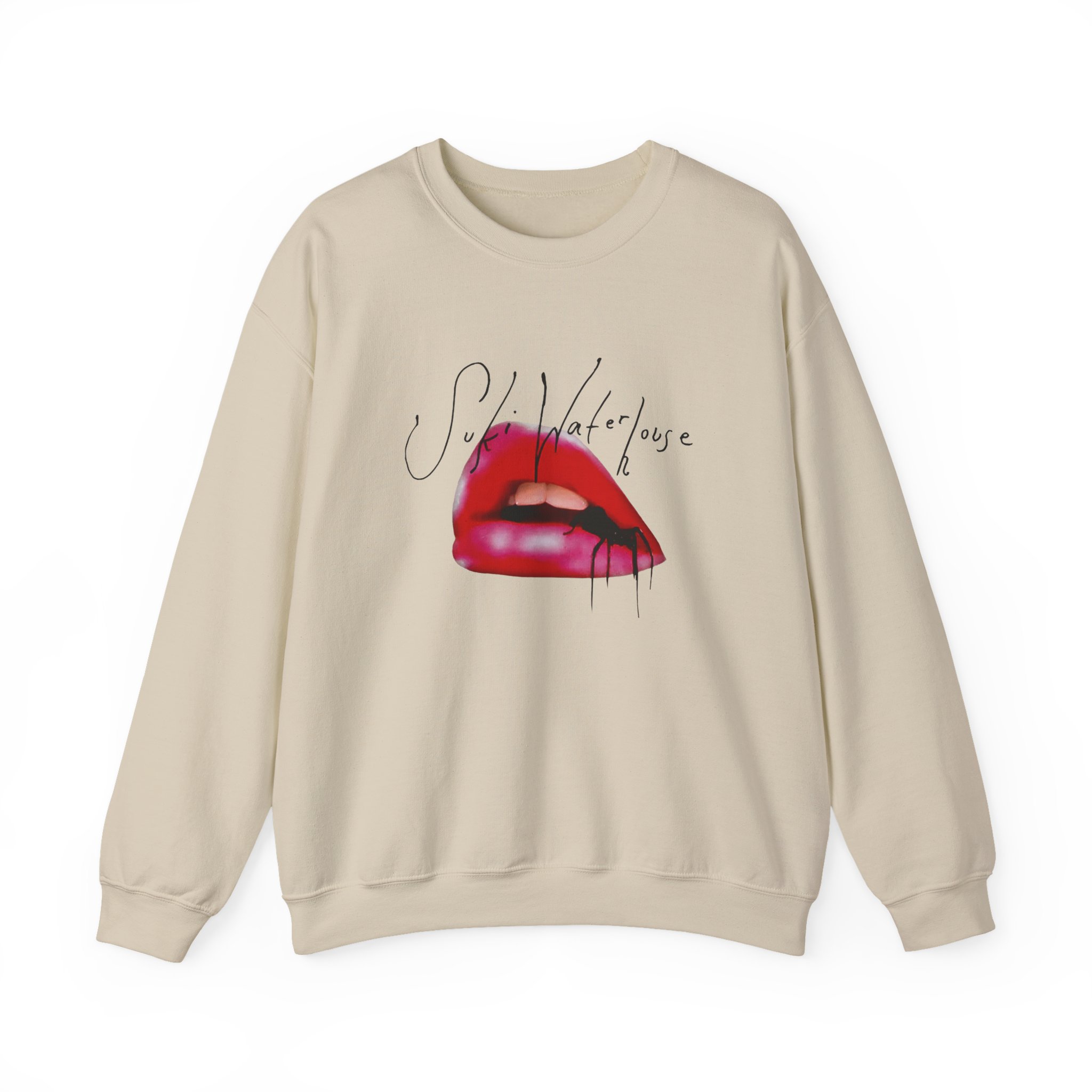 Suki Waterhouse Spider Unisex Heavy Blendâ„¢ Crewneck Sweatshirt