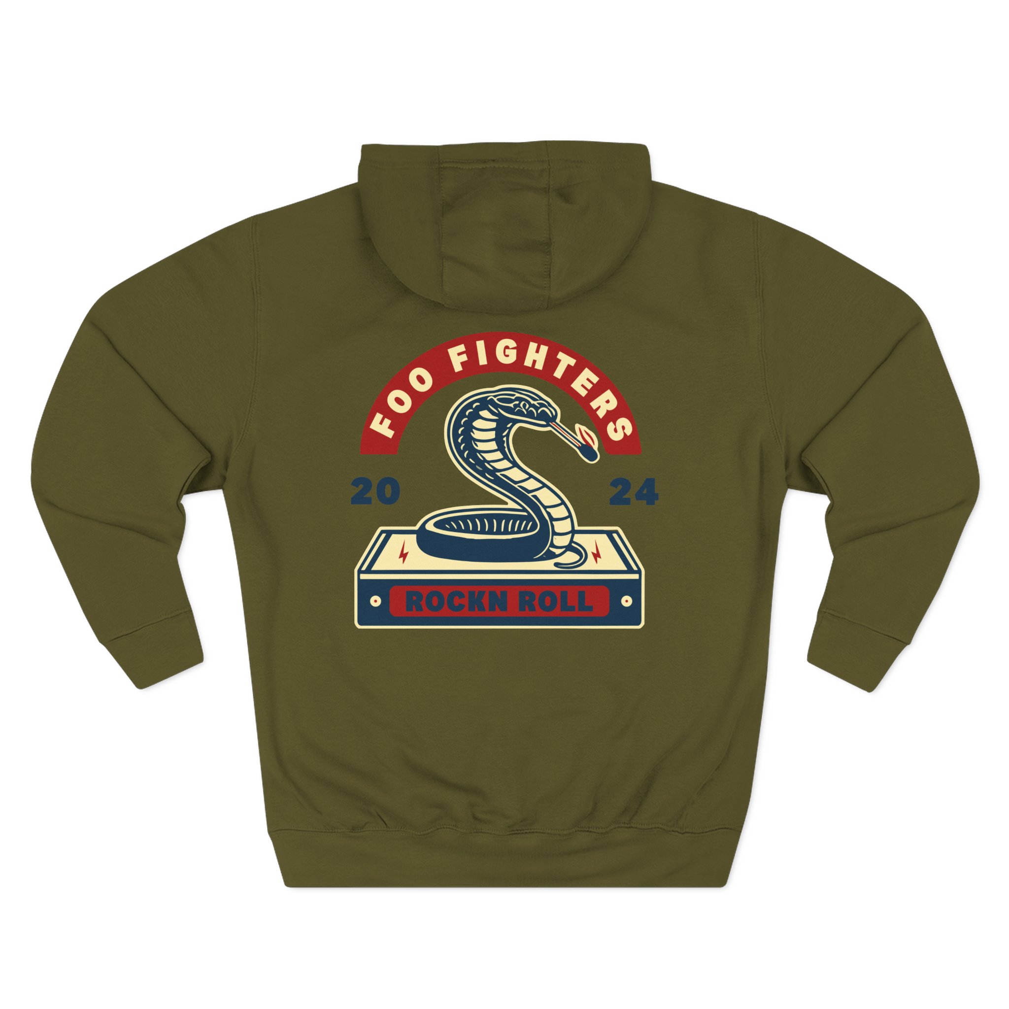 Foo Fighters Cobra Three-Panel Fleece Hoodie