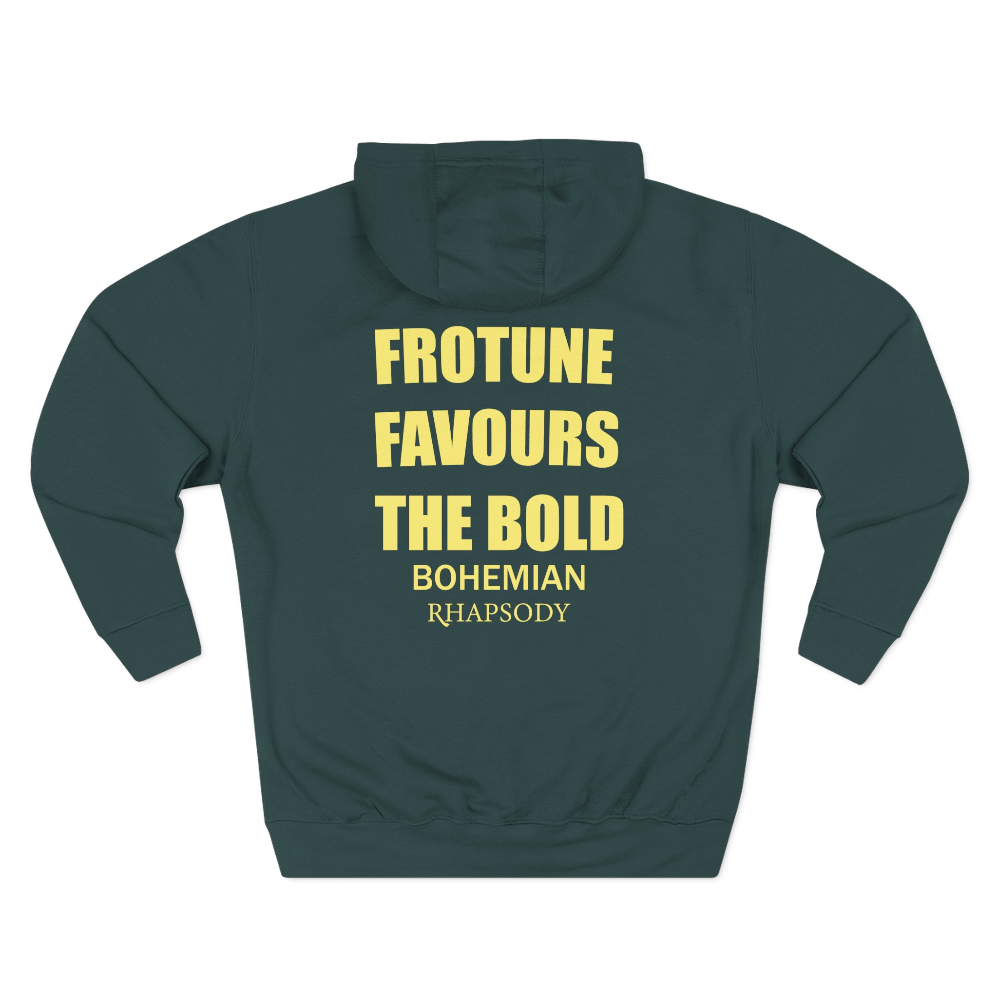 F M Queen Bohemian Rhapsody Fortune Three-Panel Fleece Hoodie