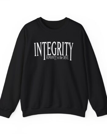 Integrity Humanity Is The Devil Unisex Heavy Blend™ Crewneck Sweatshirt