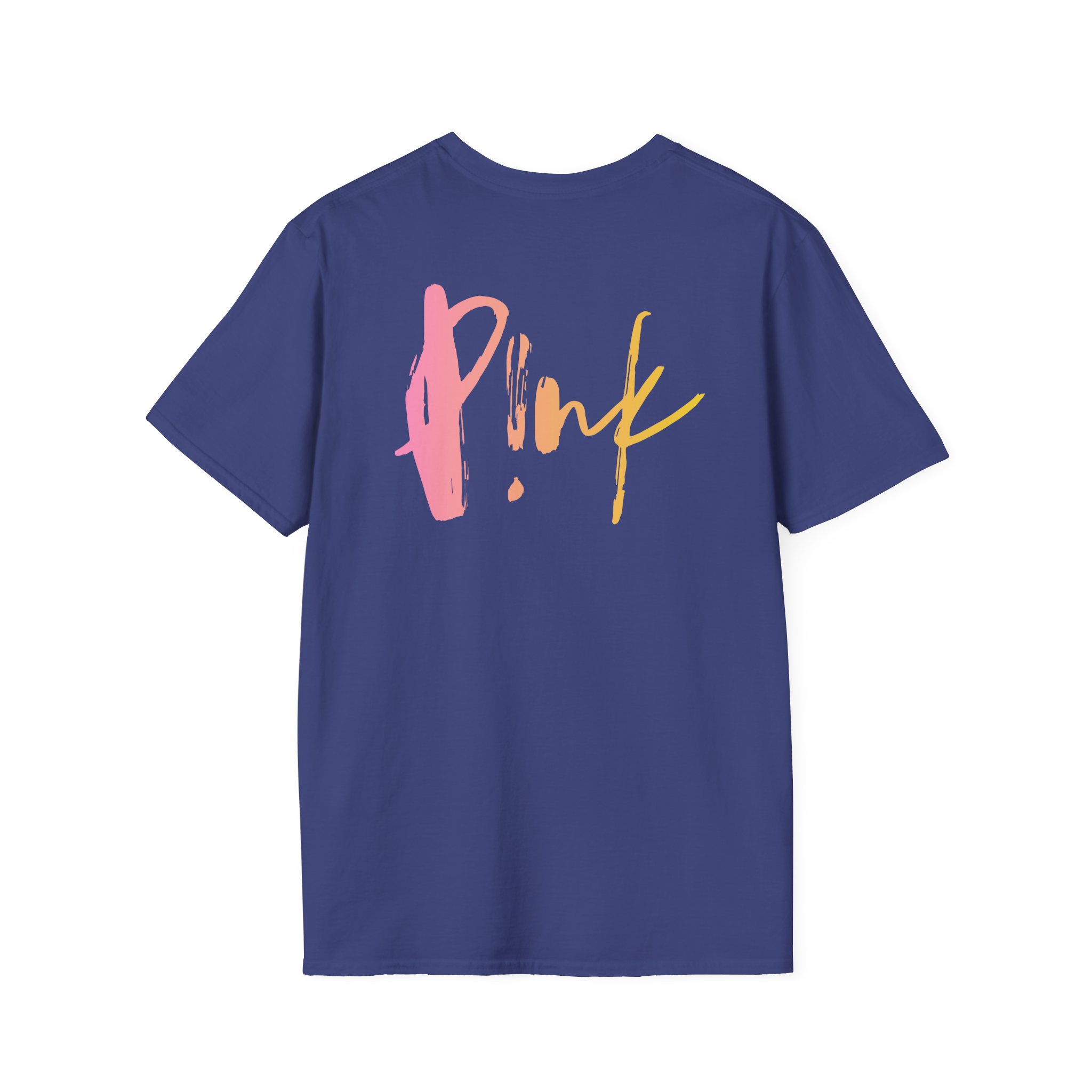 P!nk Gradient Cover Me in Sunshine Unisex Softstyle T-Shirt