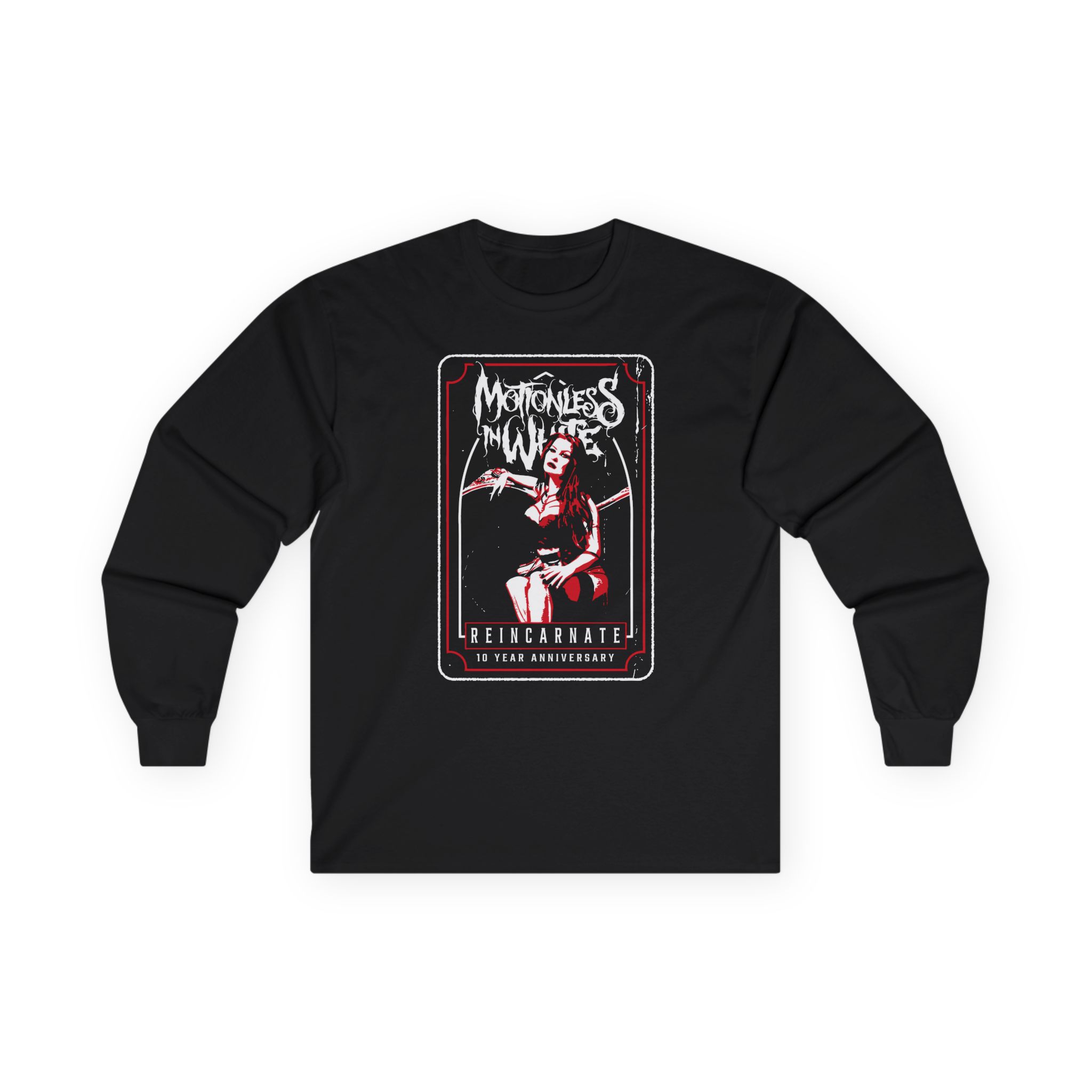 Motionless in White the Queen Unisex Ultra Cotton Long Sleeve Tee