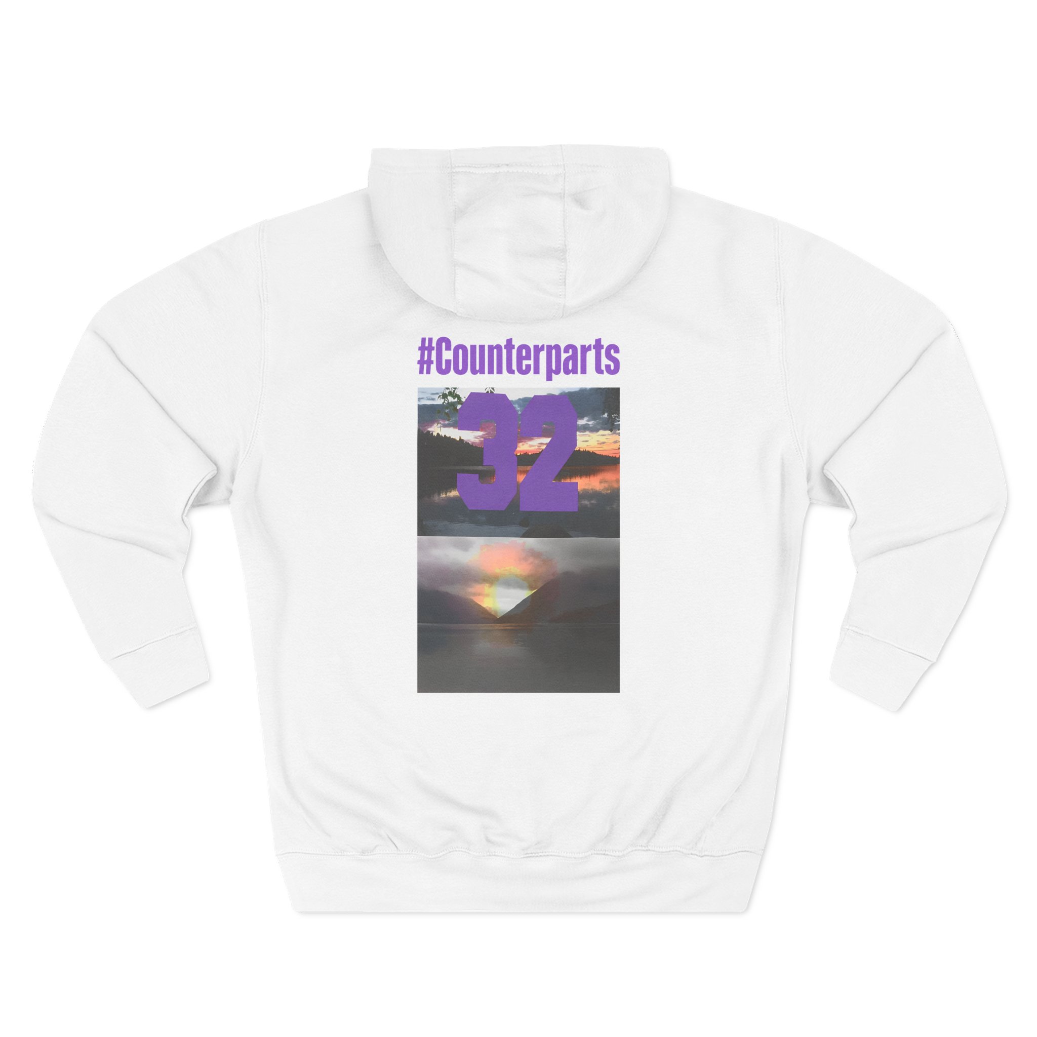 Bladee Cold Visions 32 Three-Panel Fleece Hoodie