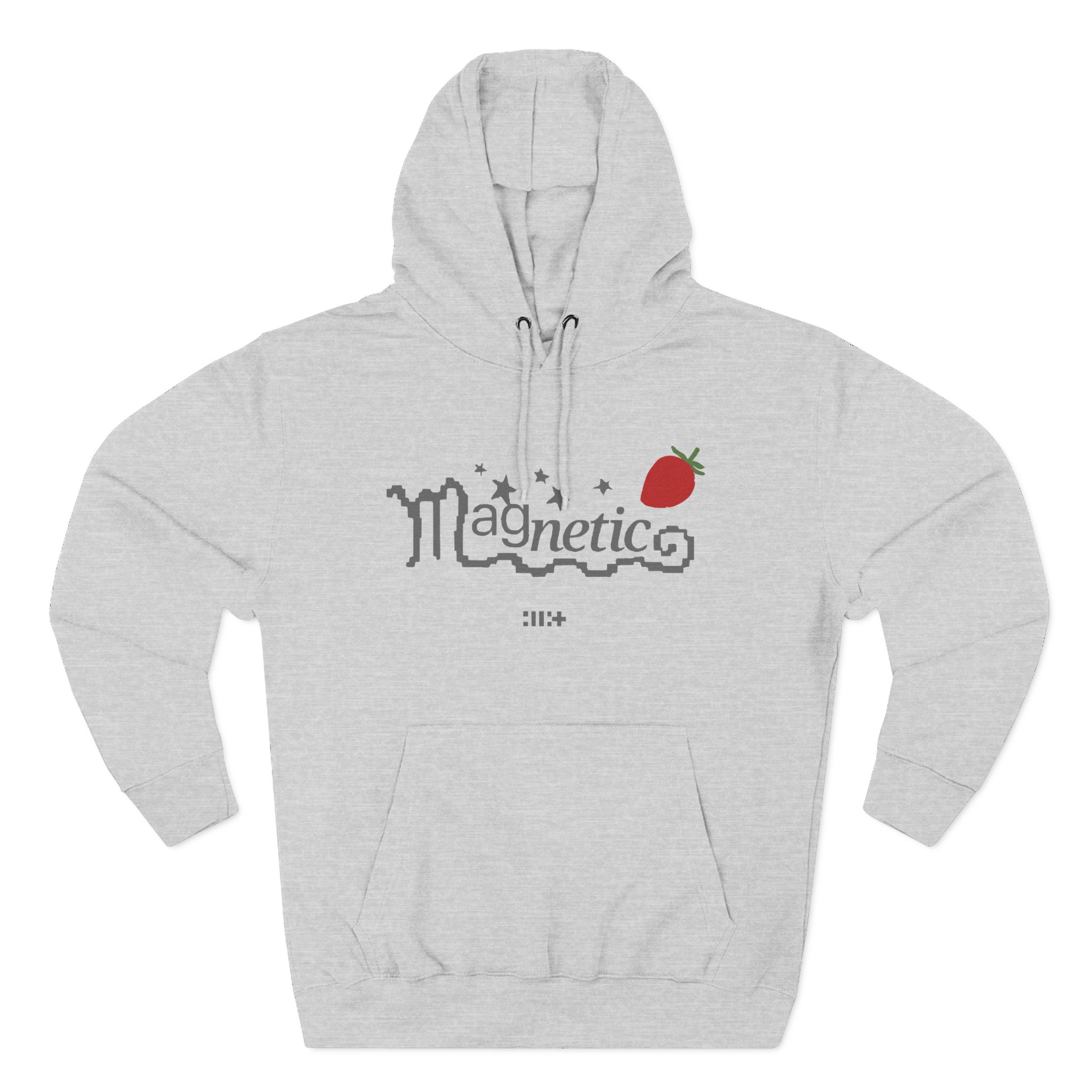 ILLIT Magnetic Logo Three-Panel Fleece Hoodie