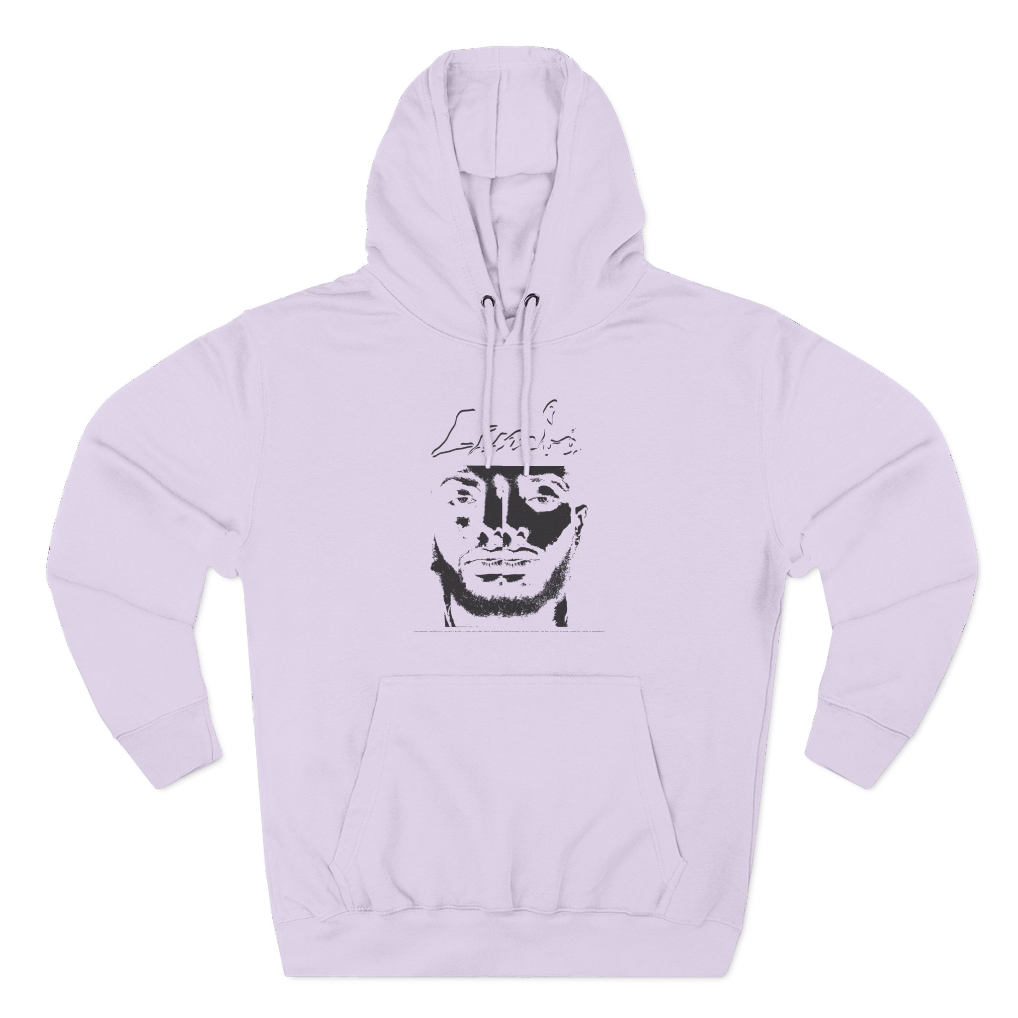 Aminé Harvey Dent Three-Panel Fleece Hoodie