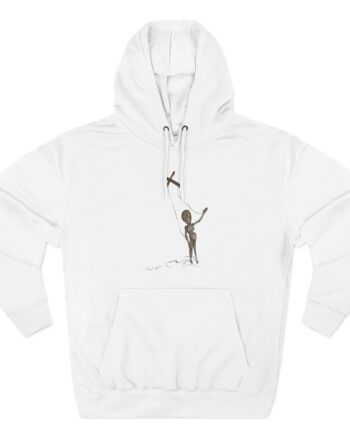 Kurt Cobain Painted Puppet Acid Three-Panel Fleece Hoodie