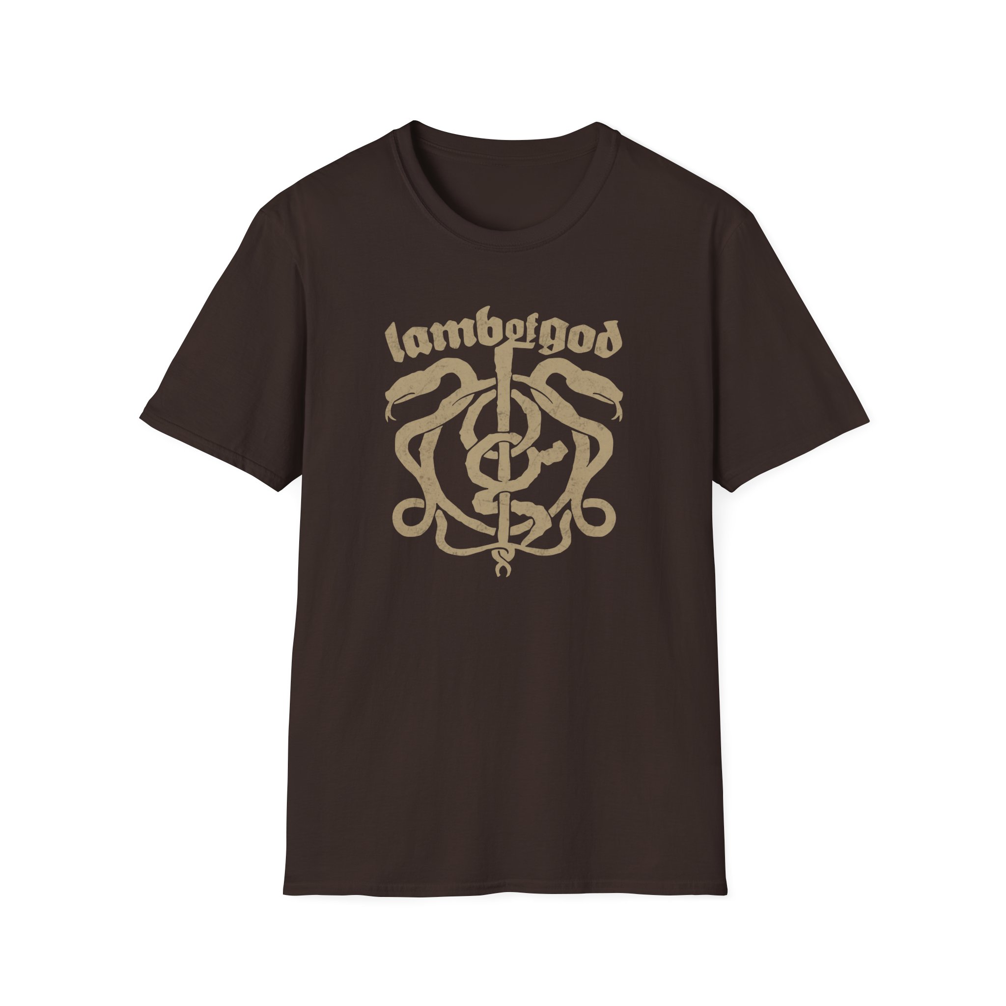 Lamb of God Congregation Snake Unisex Softstyle T-Shirt