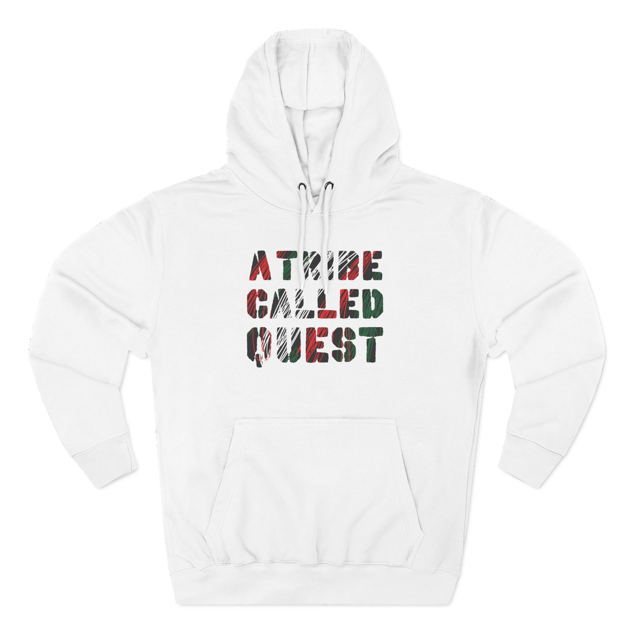 A Tribe Called Quest Scribble Type Three-Panel Fleece Hoodie