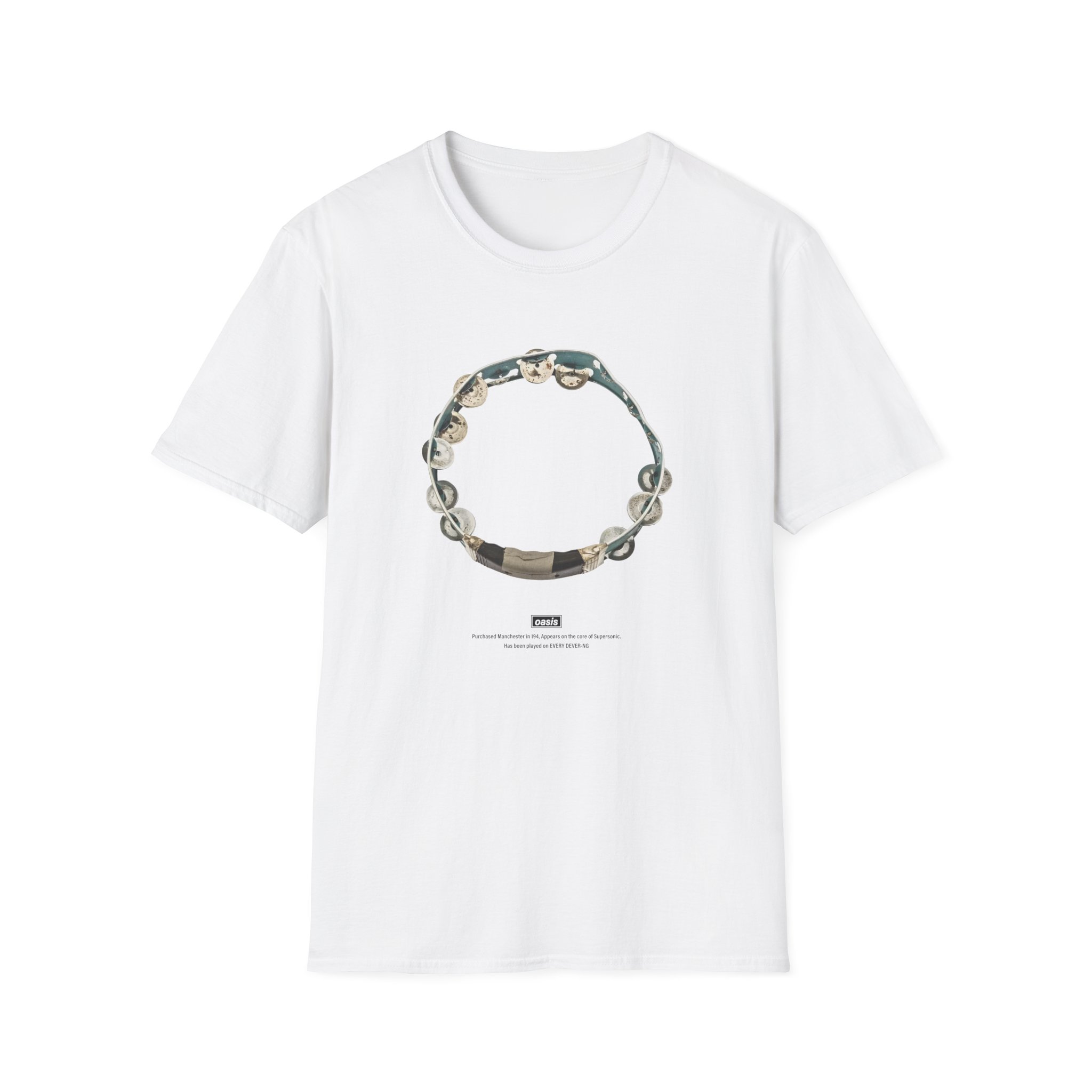 Oasis DM Tamborine Unisex Softstyle T-Shirt