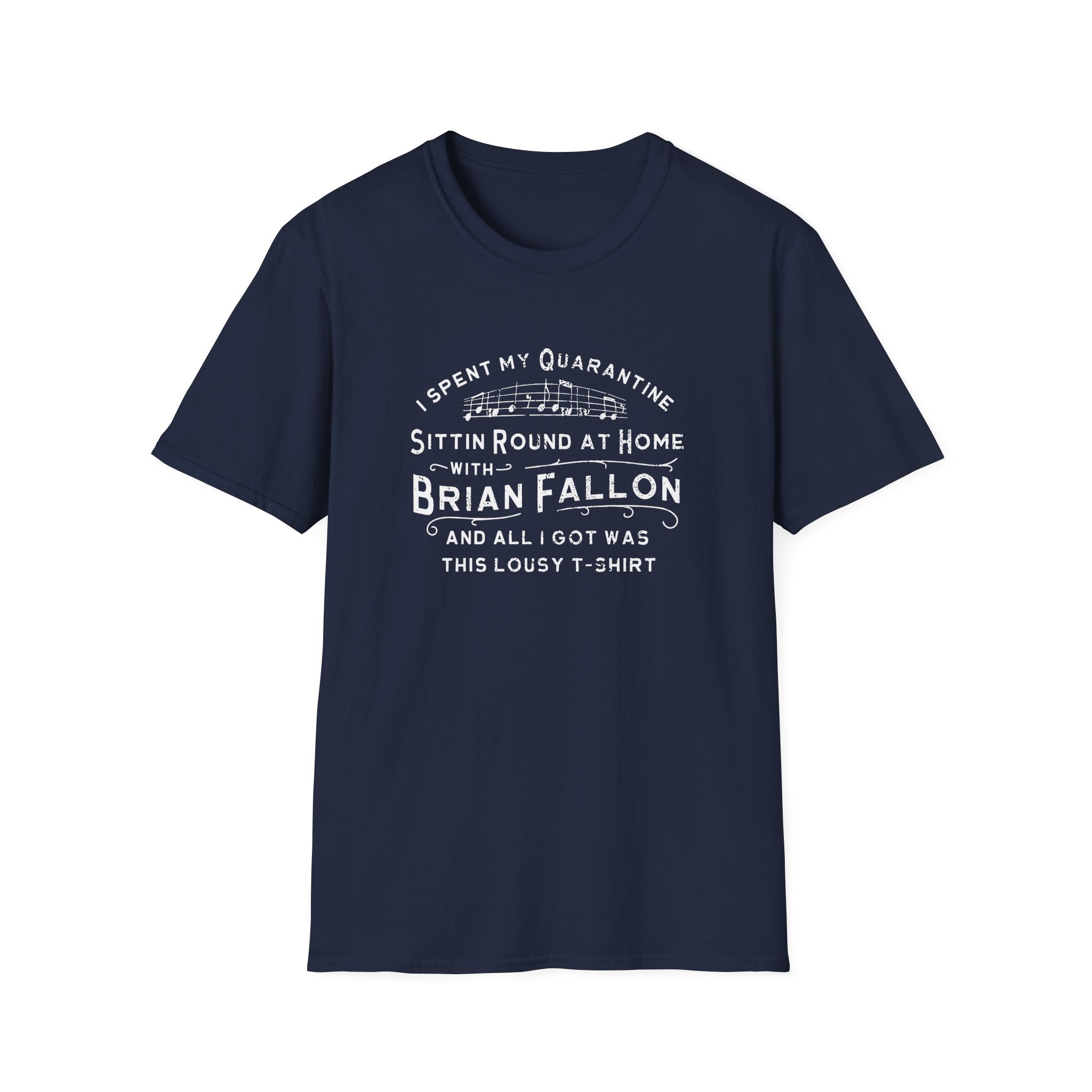 Brian Fallon Sittin Round Unisex Softstyle T-Shirt