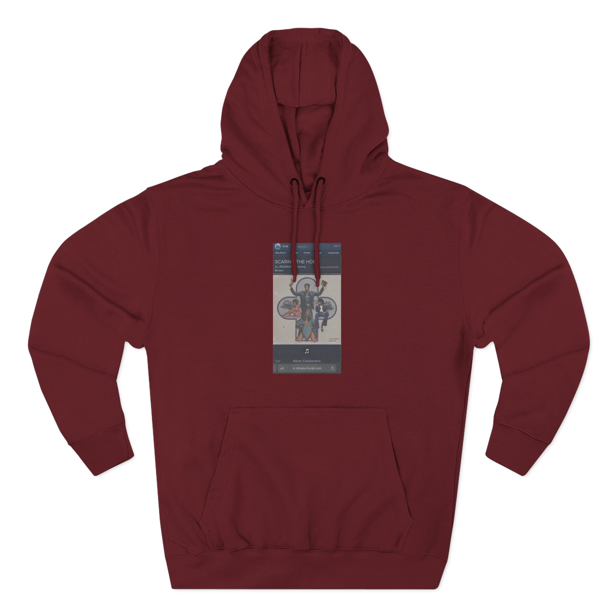 Jpegmafia RYM Hoes Three-Panel Fleece Hoodie