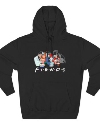 Bad Friends Variant Three-Panel Fleece Hoodie
