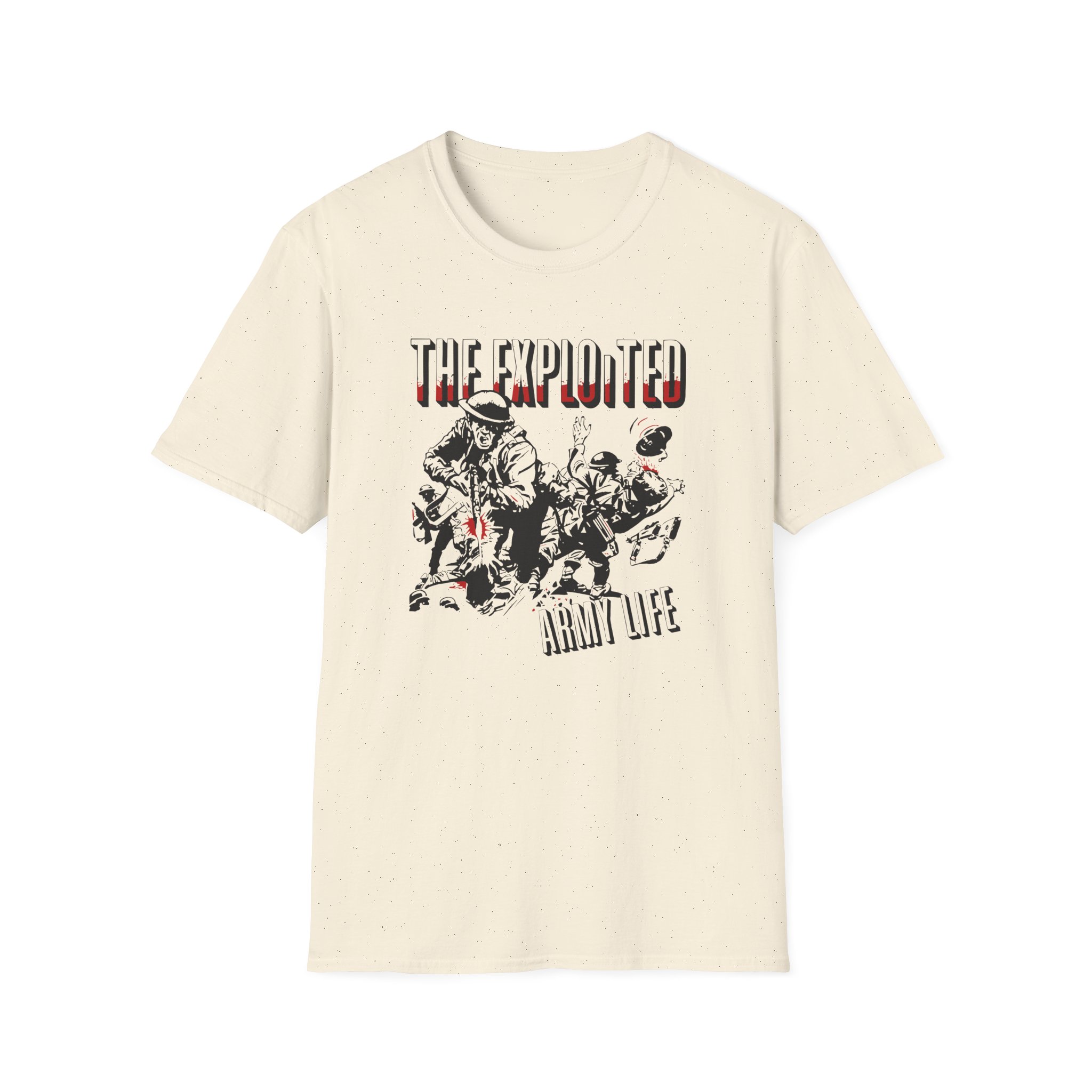 The Exploited Army Life Unisex Softstyle T-Shirt