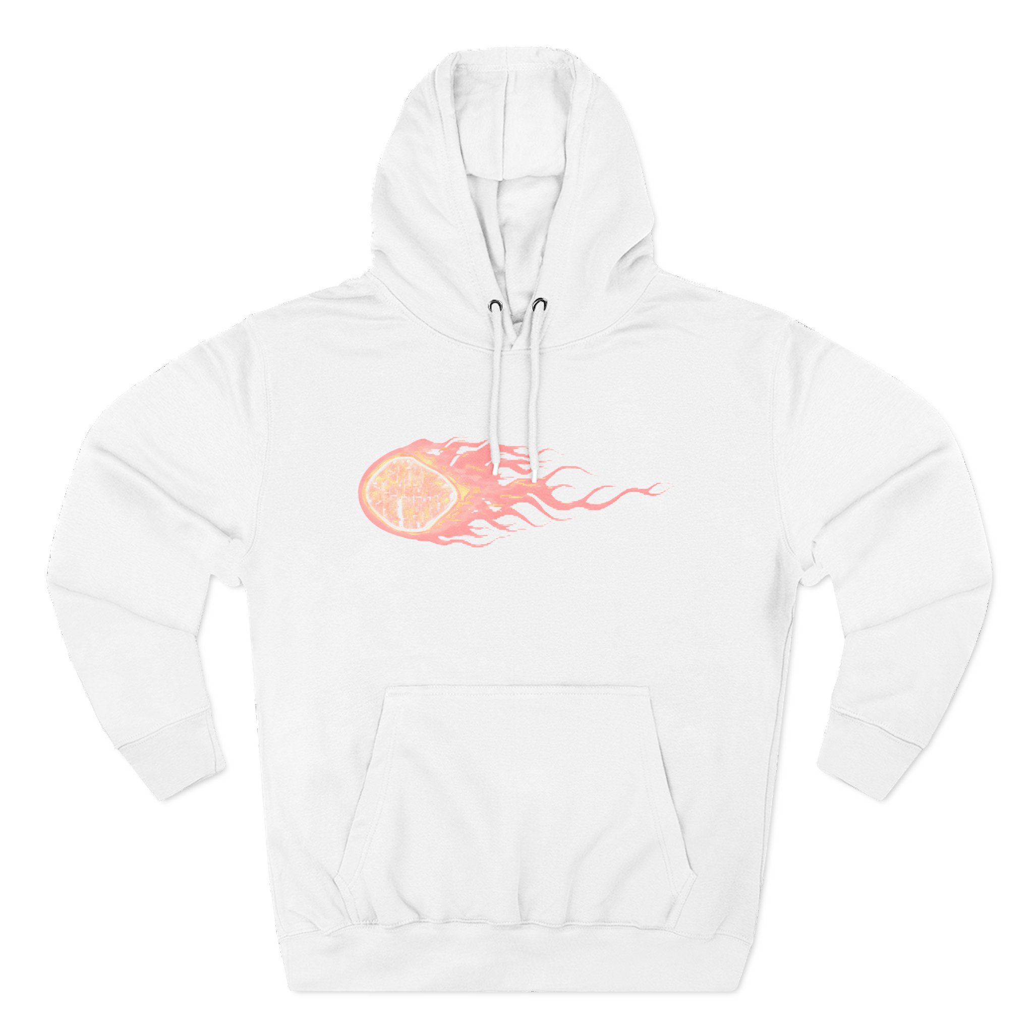 Show Me the Body Ttw Flame Three-Panel Fleece Hoodie